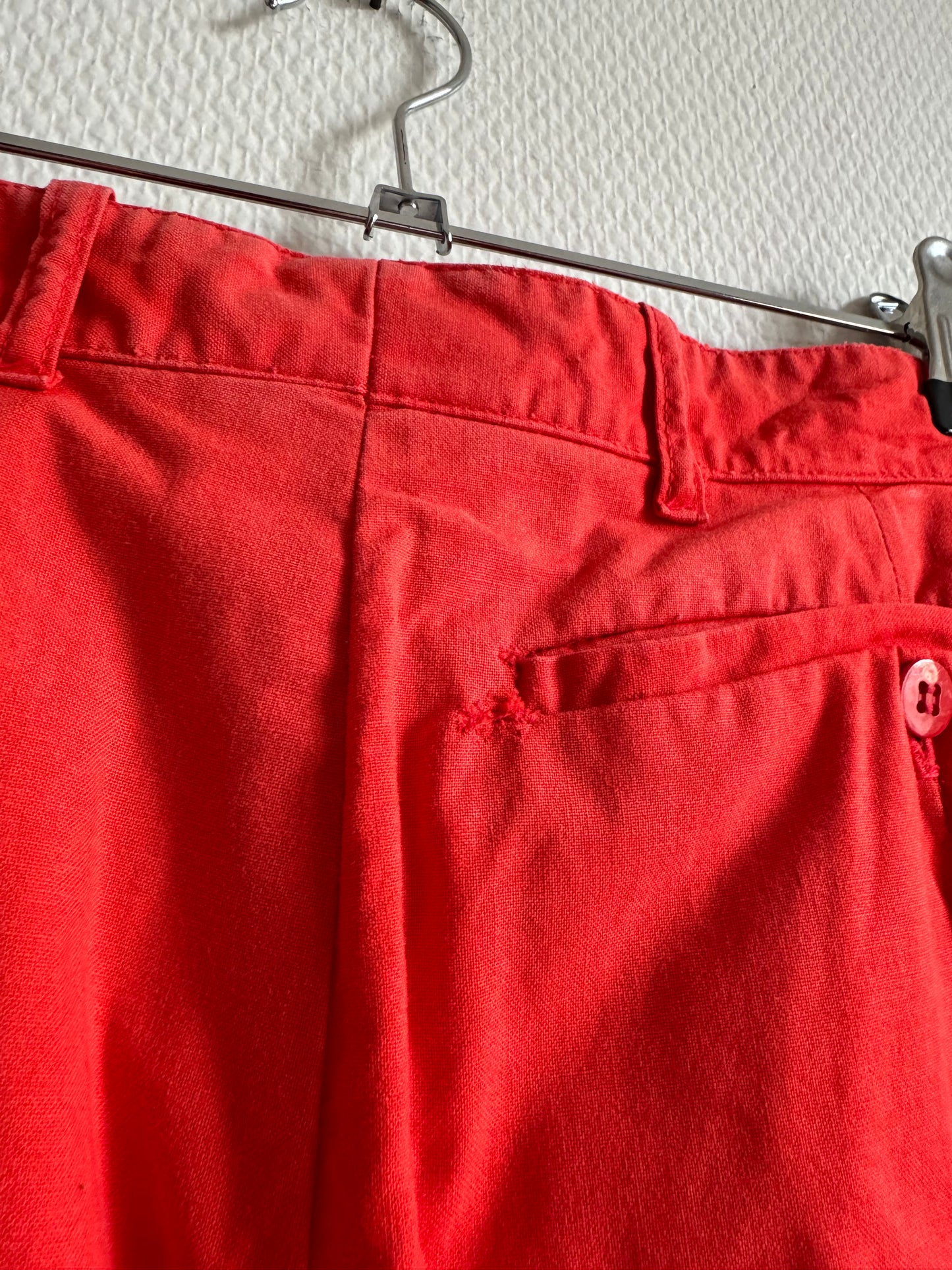 Pantalon rouge 80s