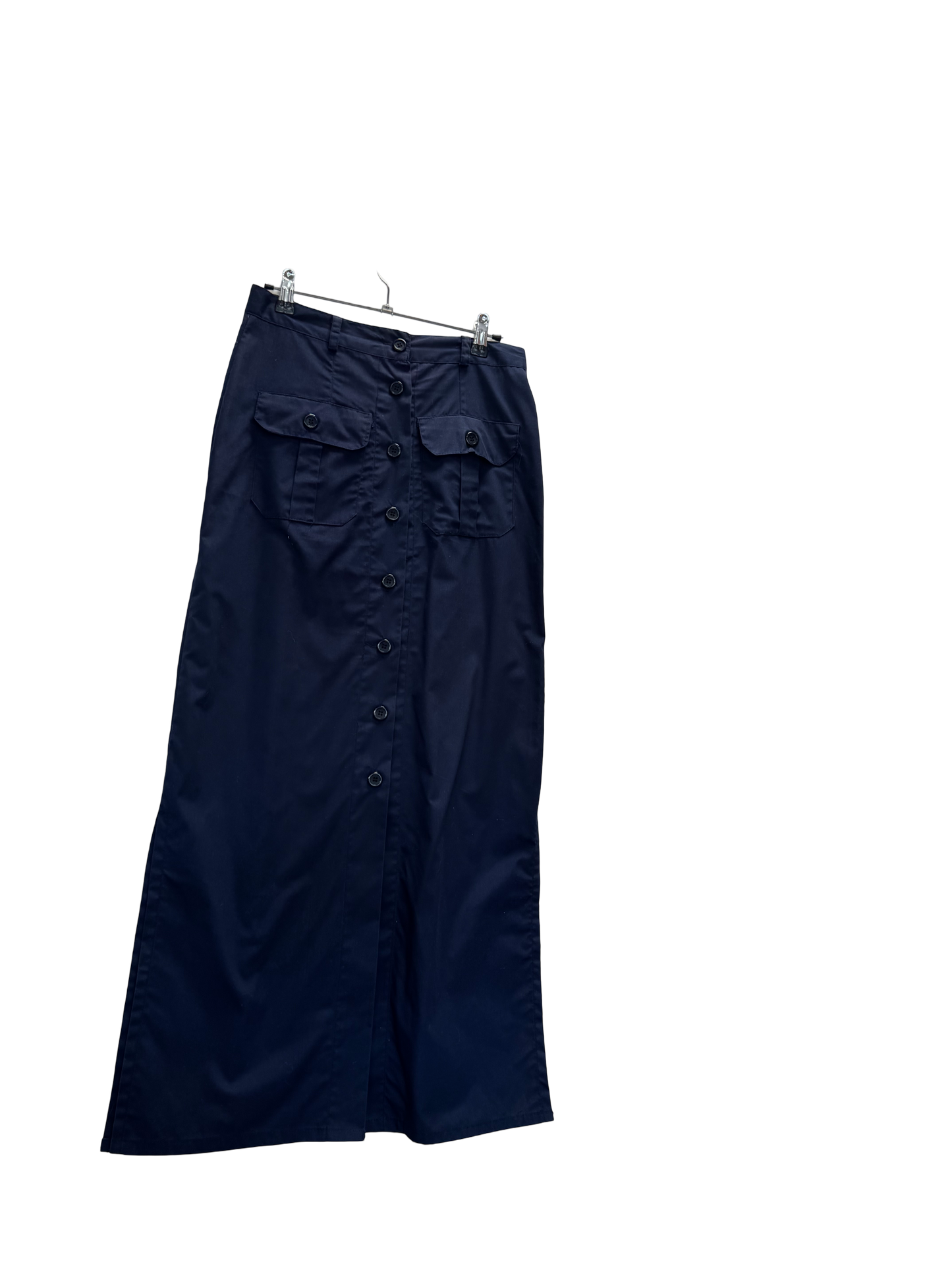 Jupe longue bleu marine