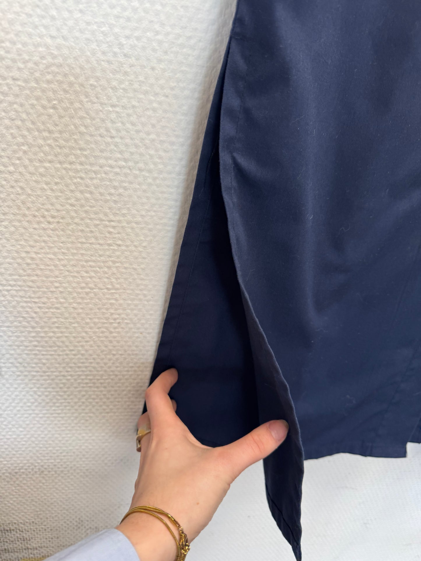 Jupe longue bleu marine