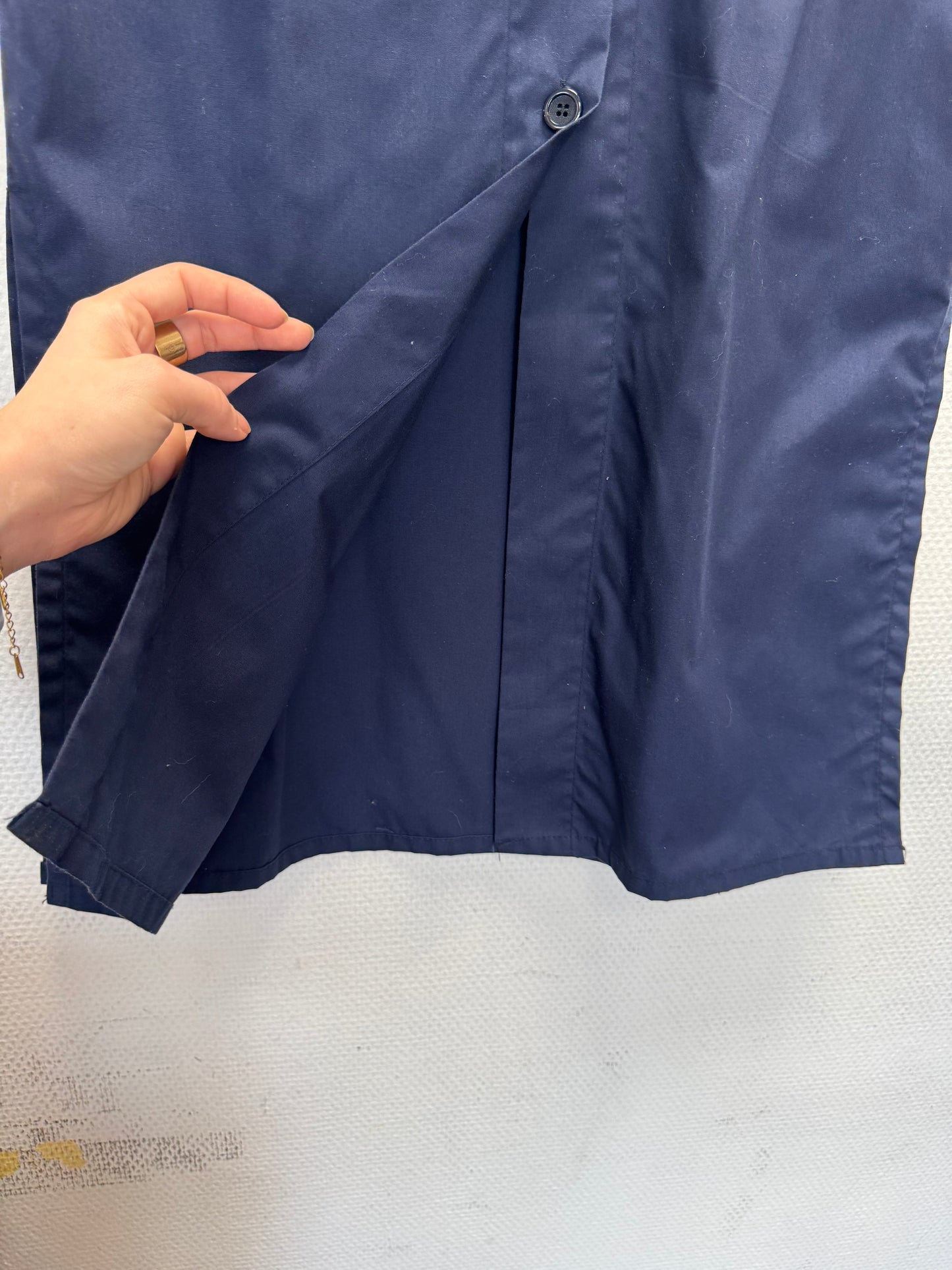 Jupe longue bleu marine