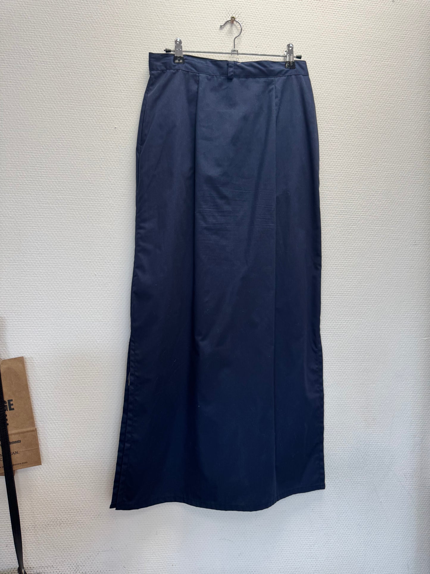 Jupe longue bleu marine