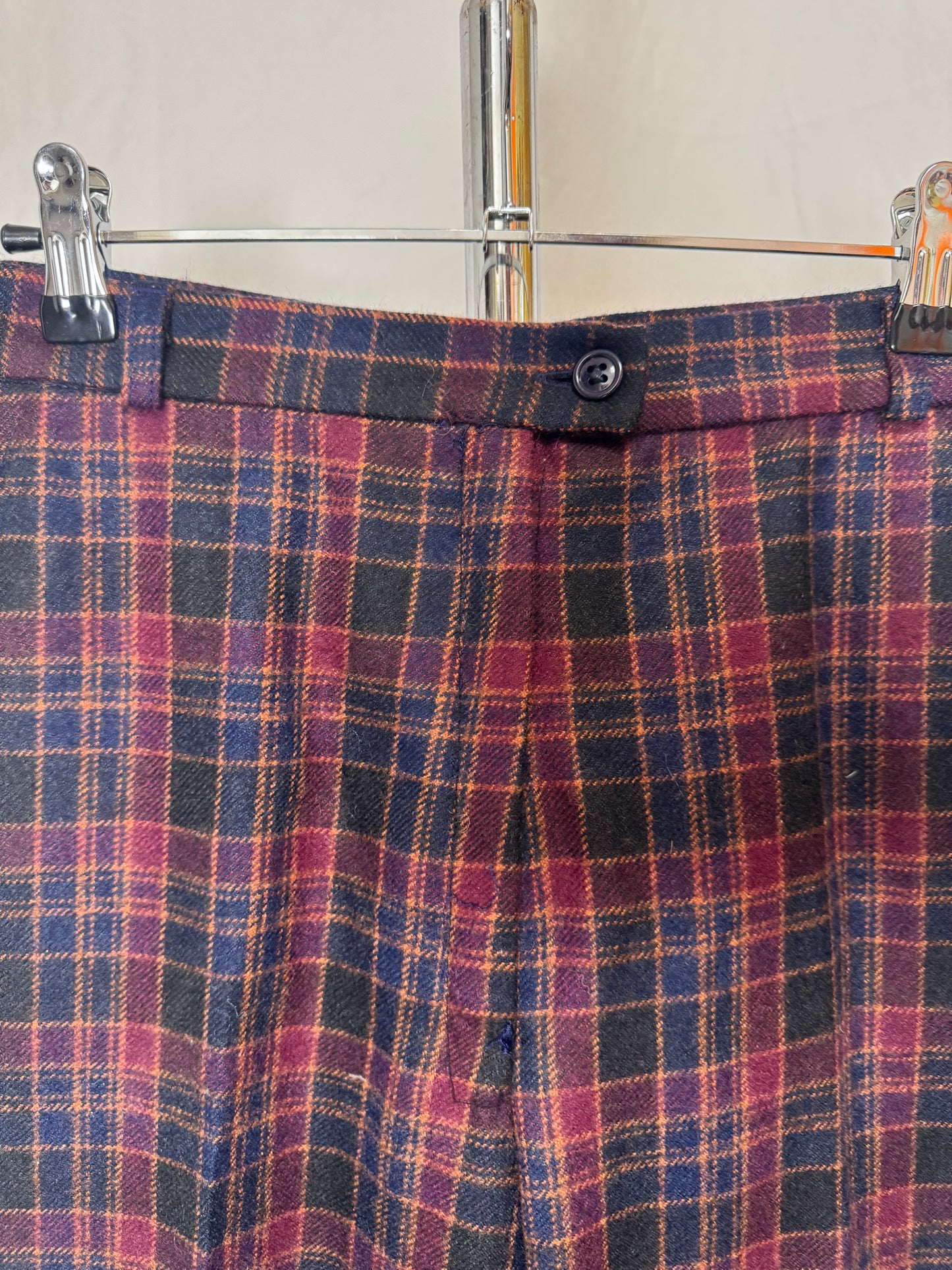 Pantalon à carreaux