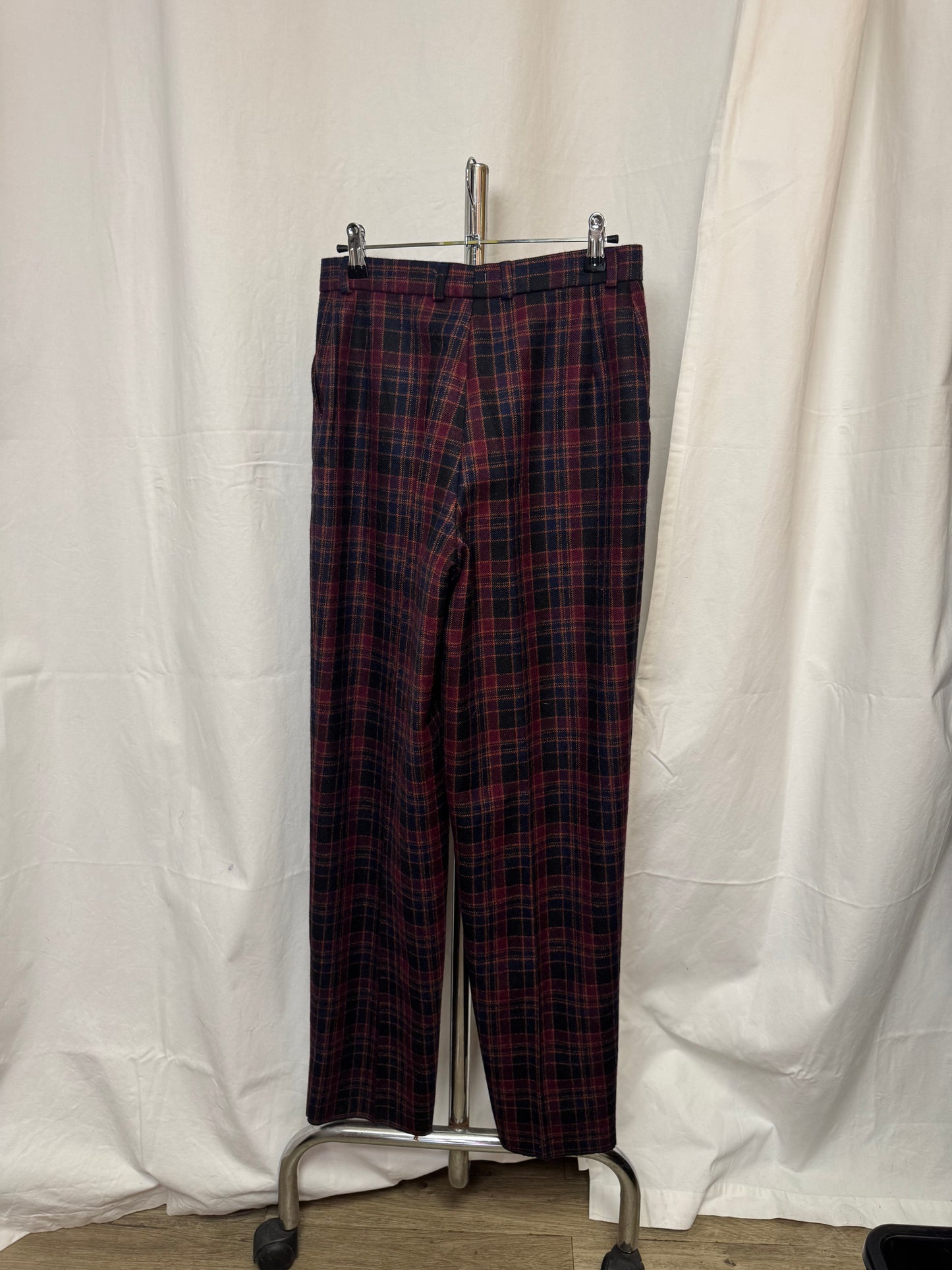 Pantalon à carreaux