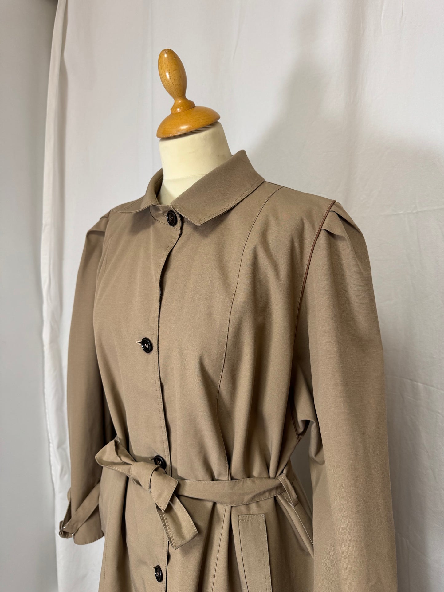 Trench long marron