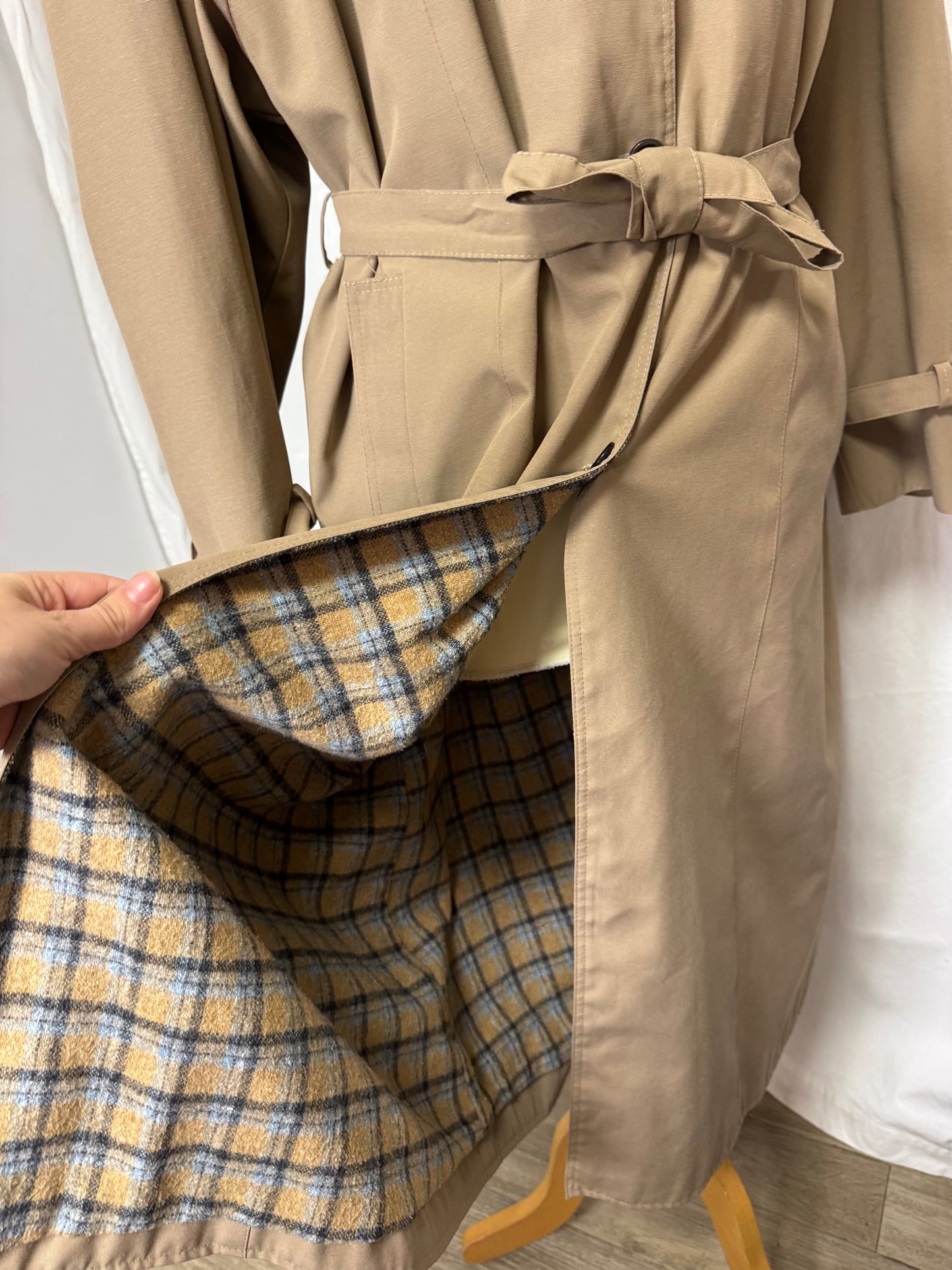 Trench long marron