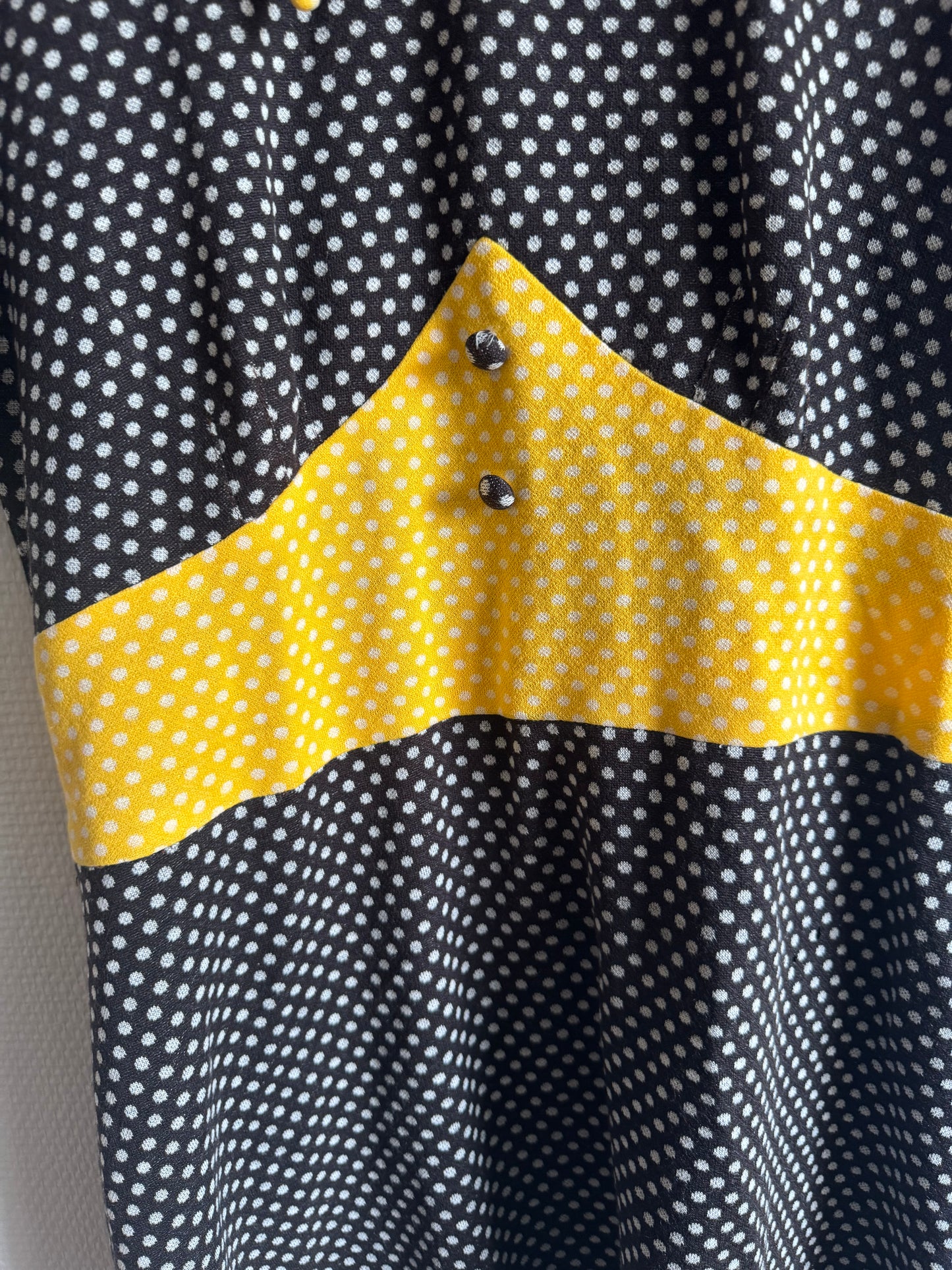 Robe à pois 70s