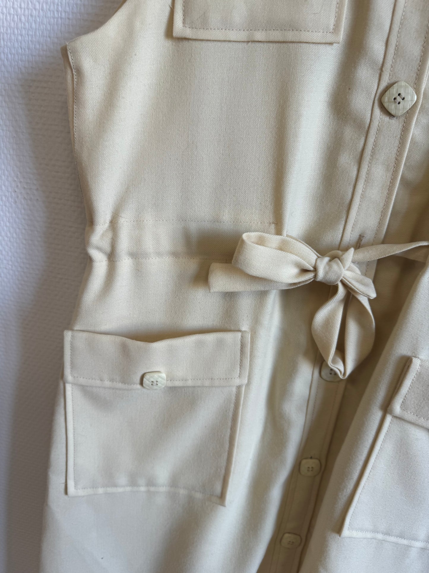 Robe jaune 70s