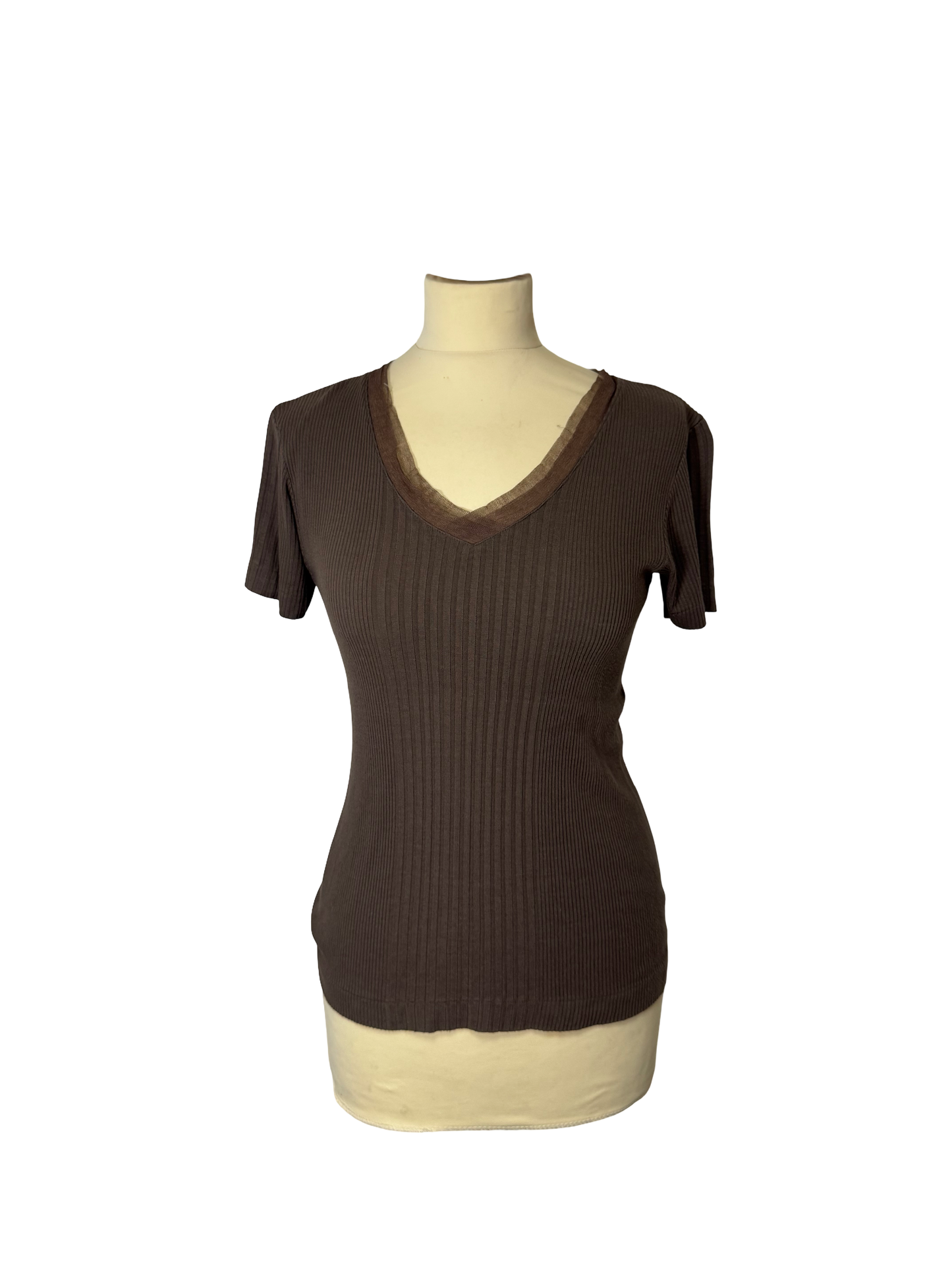 Pull moulant marron