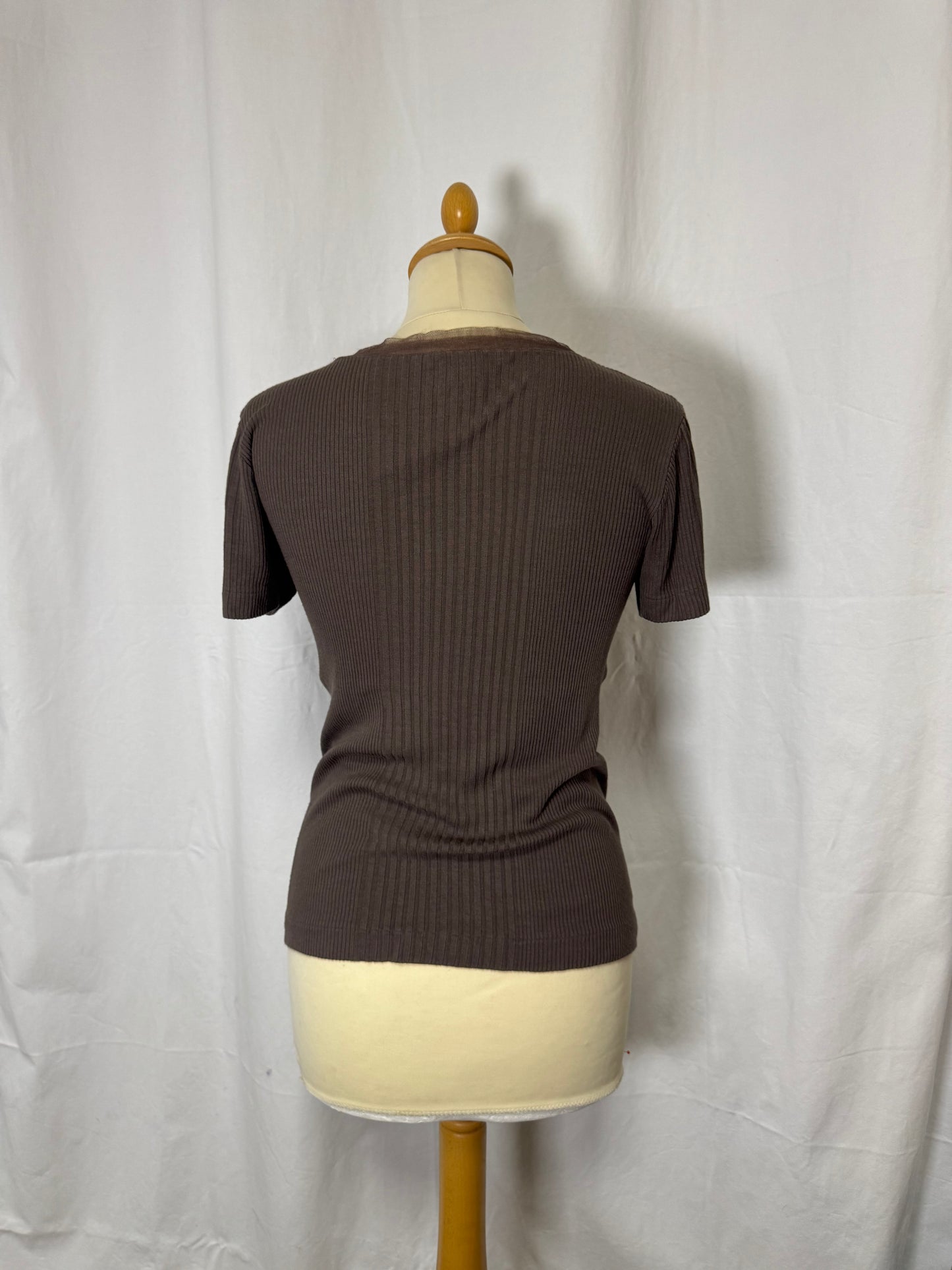 Pull moulant marron