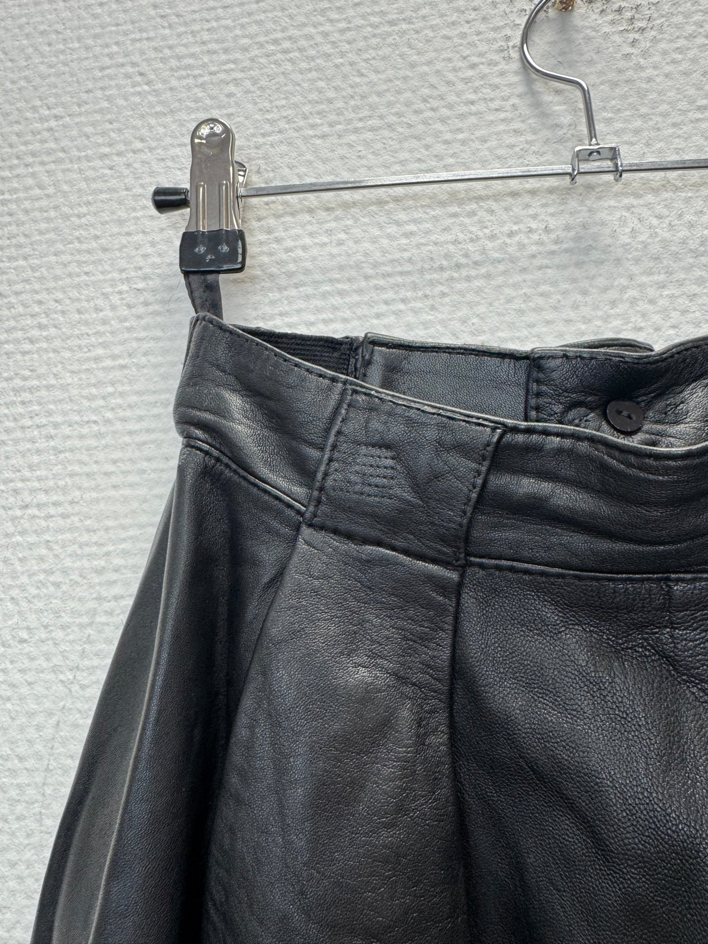 Jupe en cuir