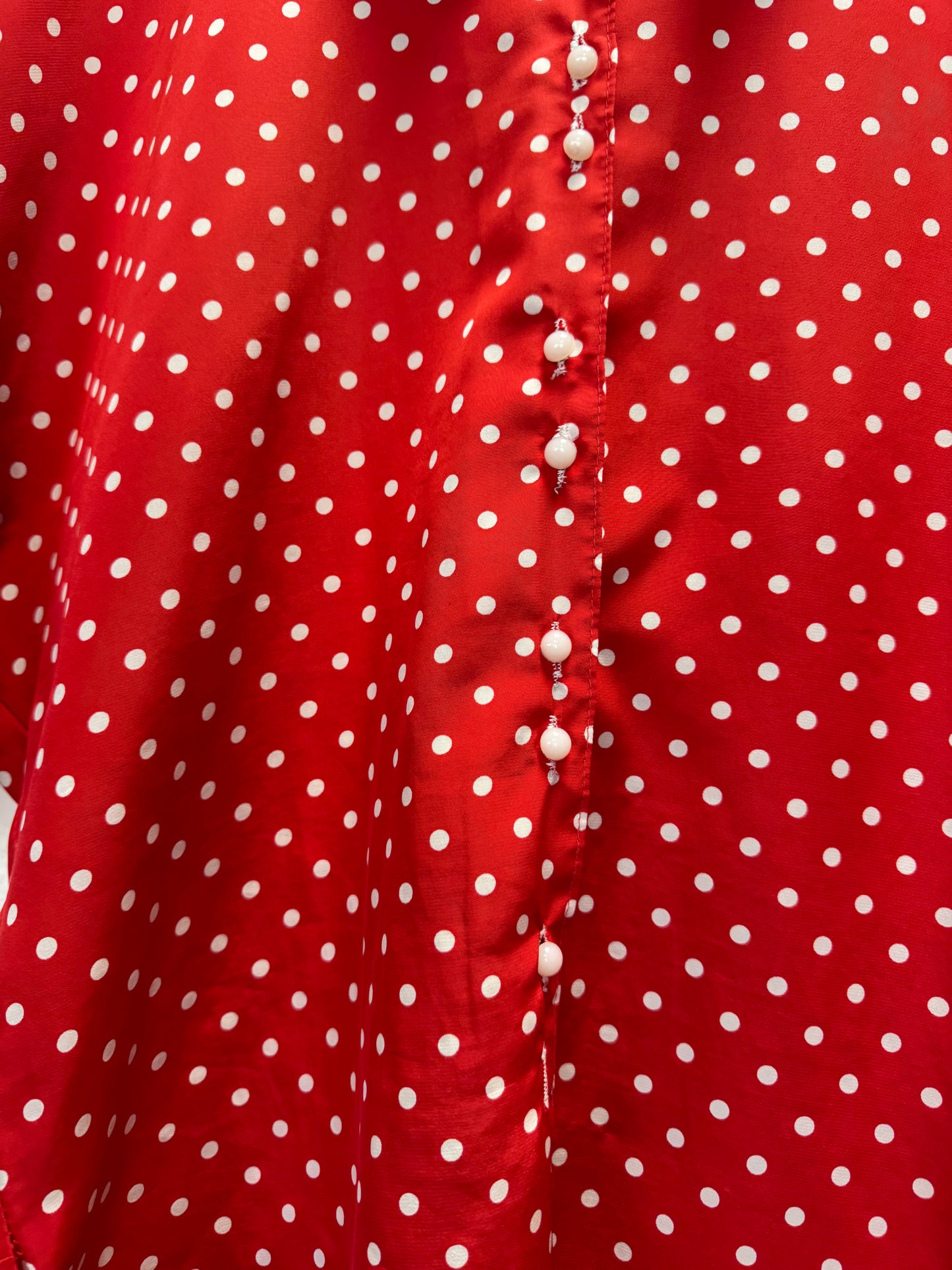 Chemise à pois