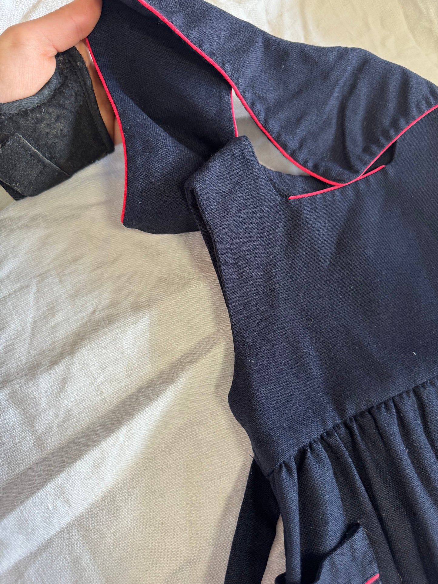 Robe bleu marine