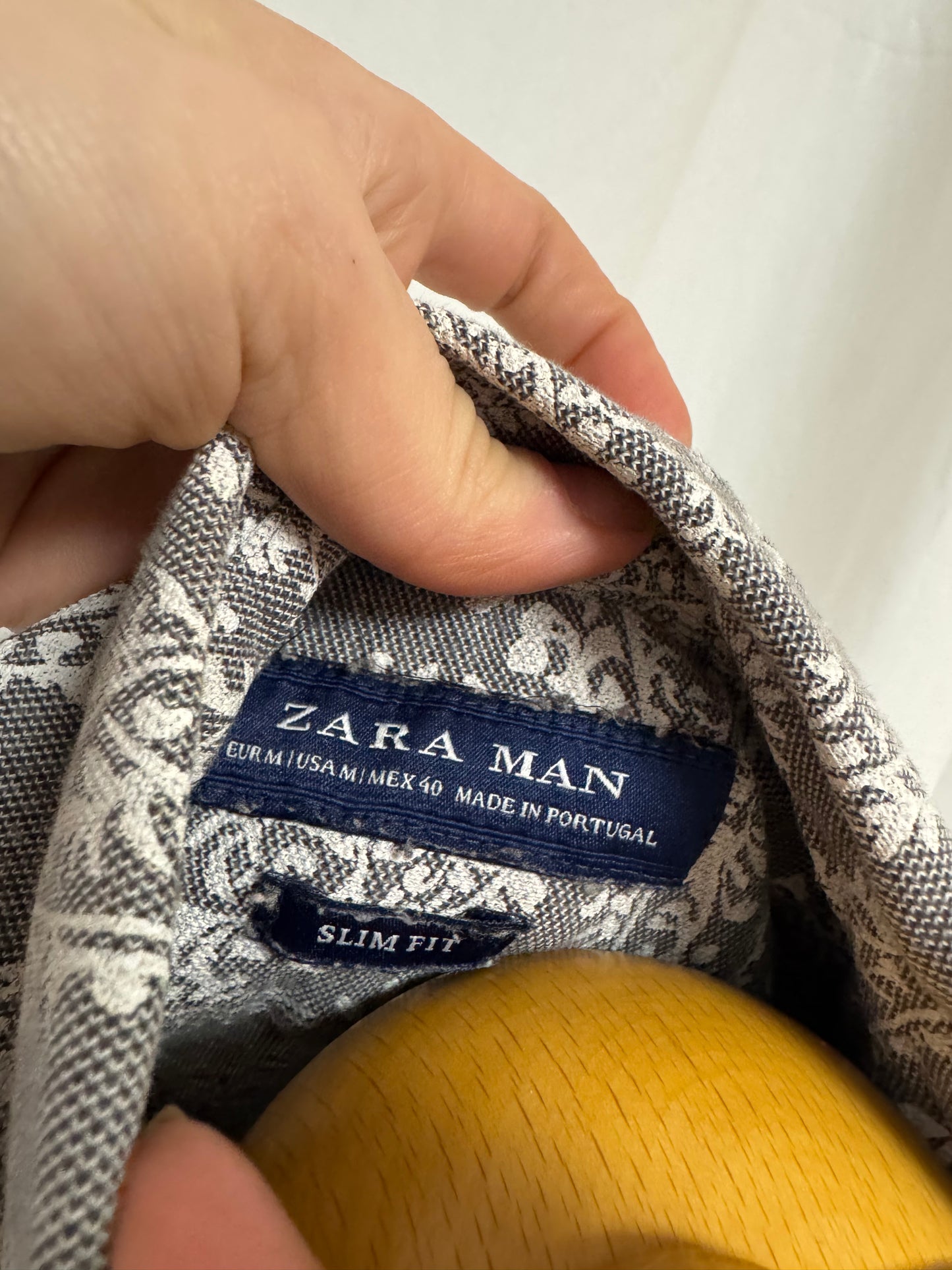 Chemise à motifs Zara