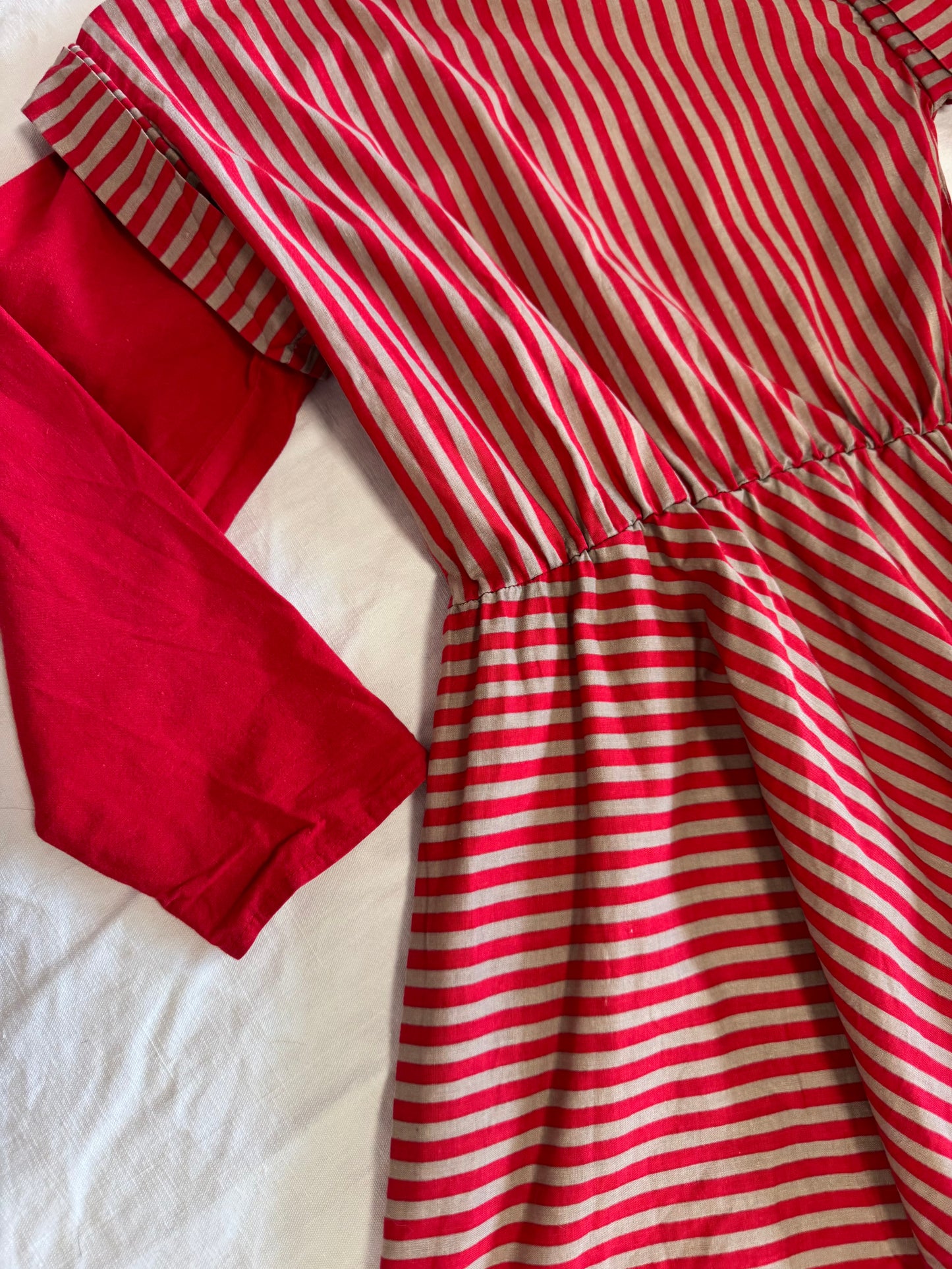 Robe à rayures