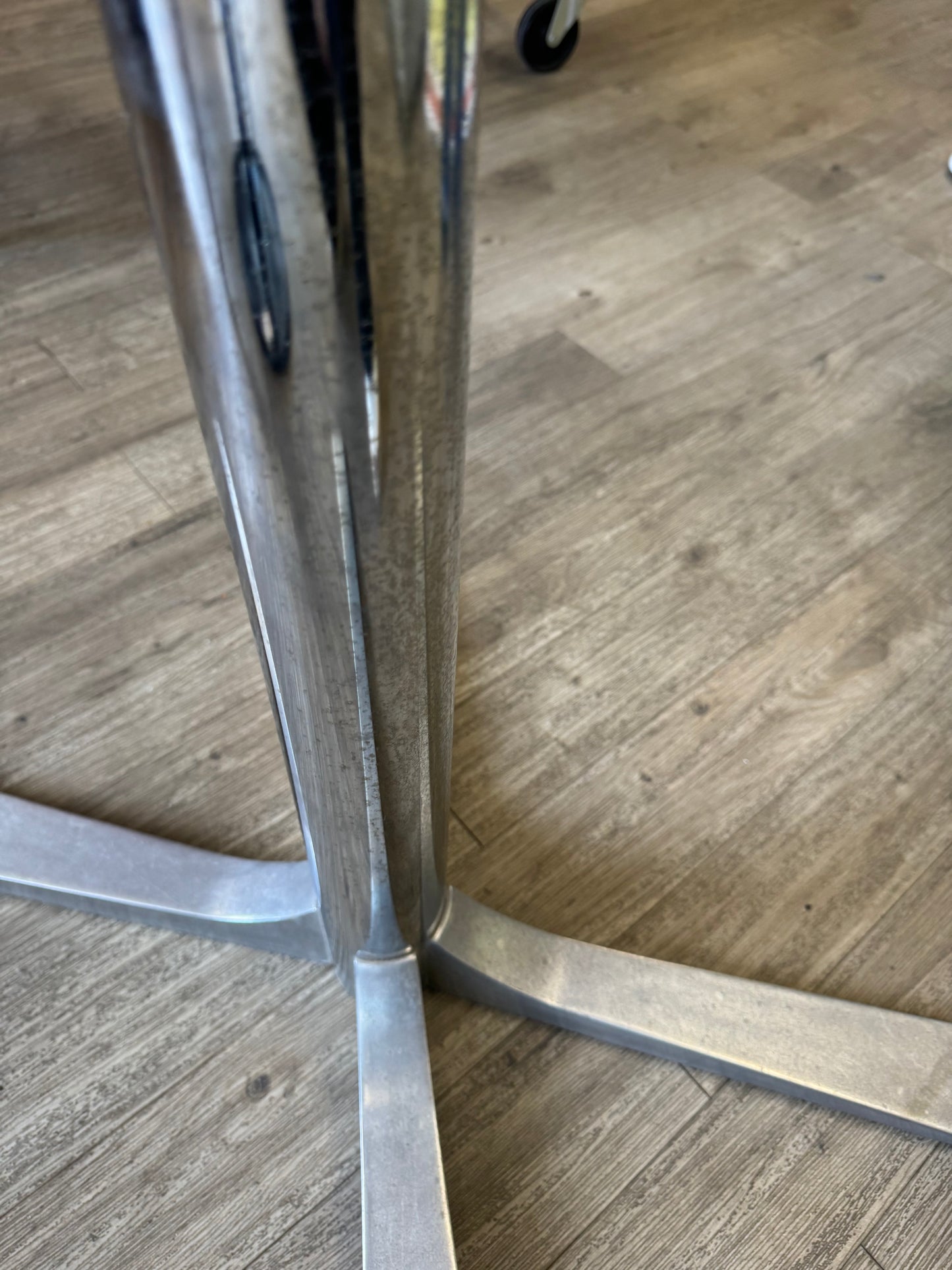 Table basse verre fumé 70s