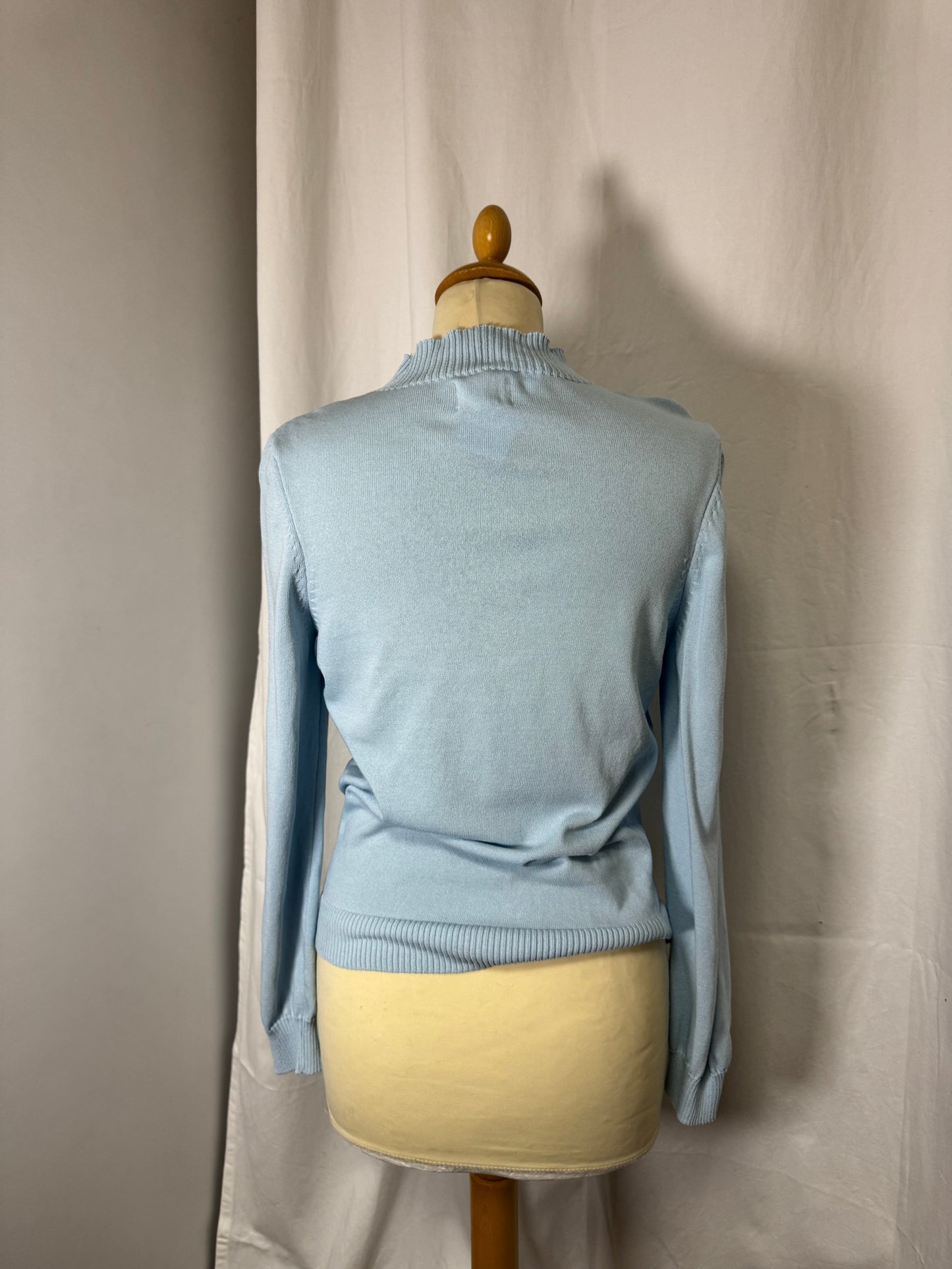 Pull bleu clair