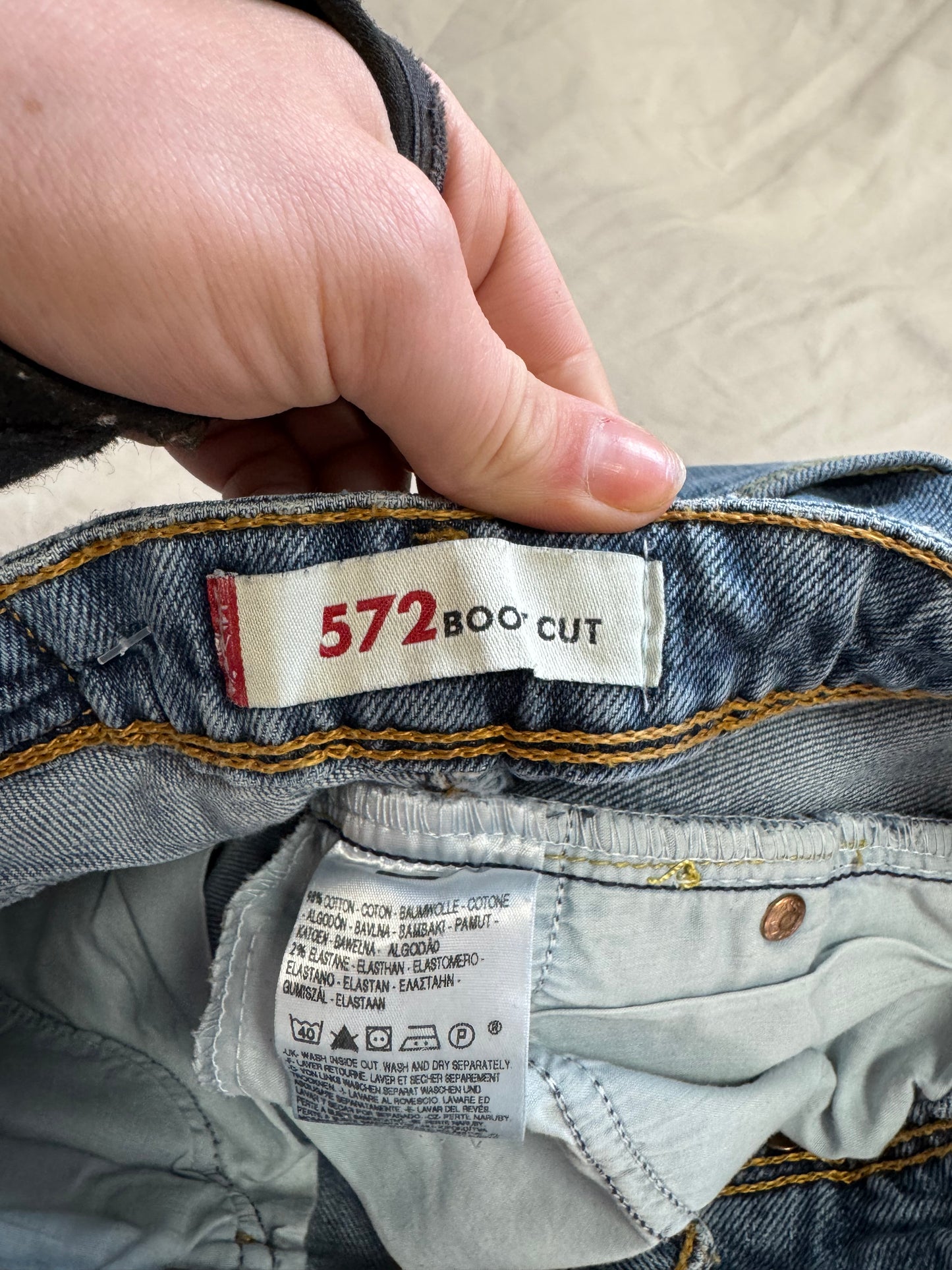 Jean bootcut Levis W26 L32