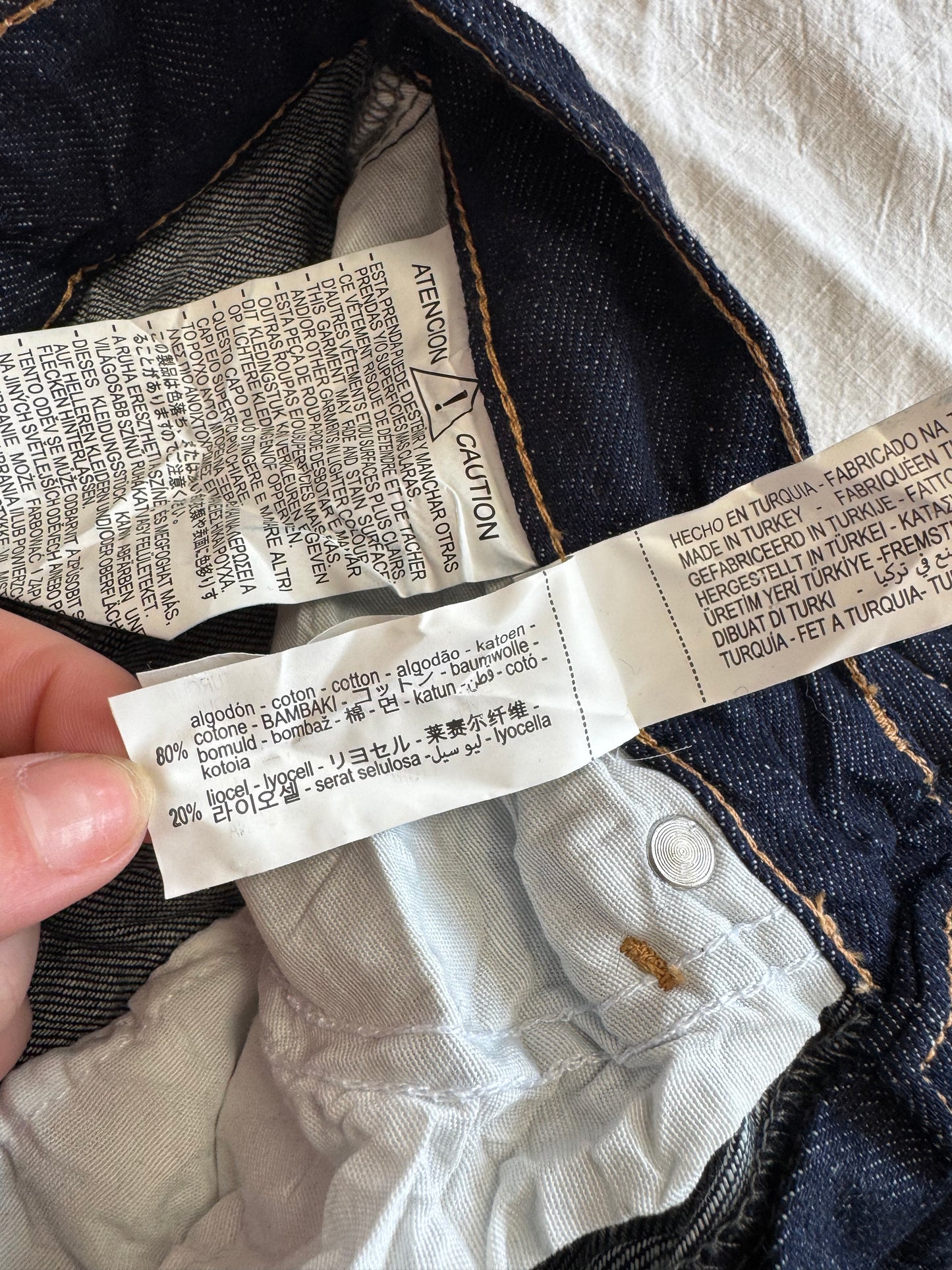 Jean brut Zara