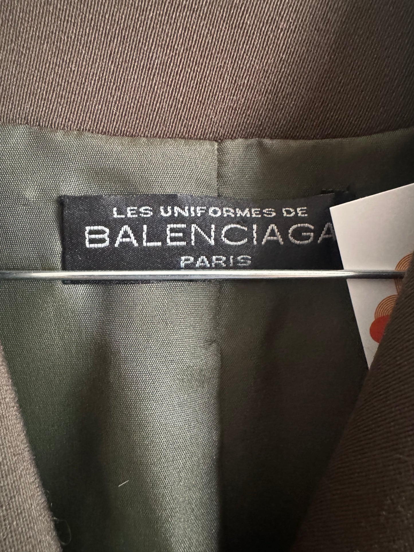 Veste verte Balenciaga