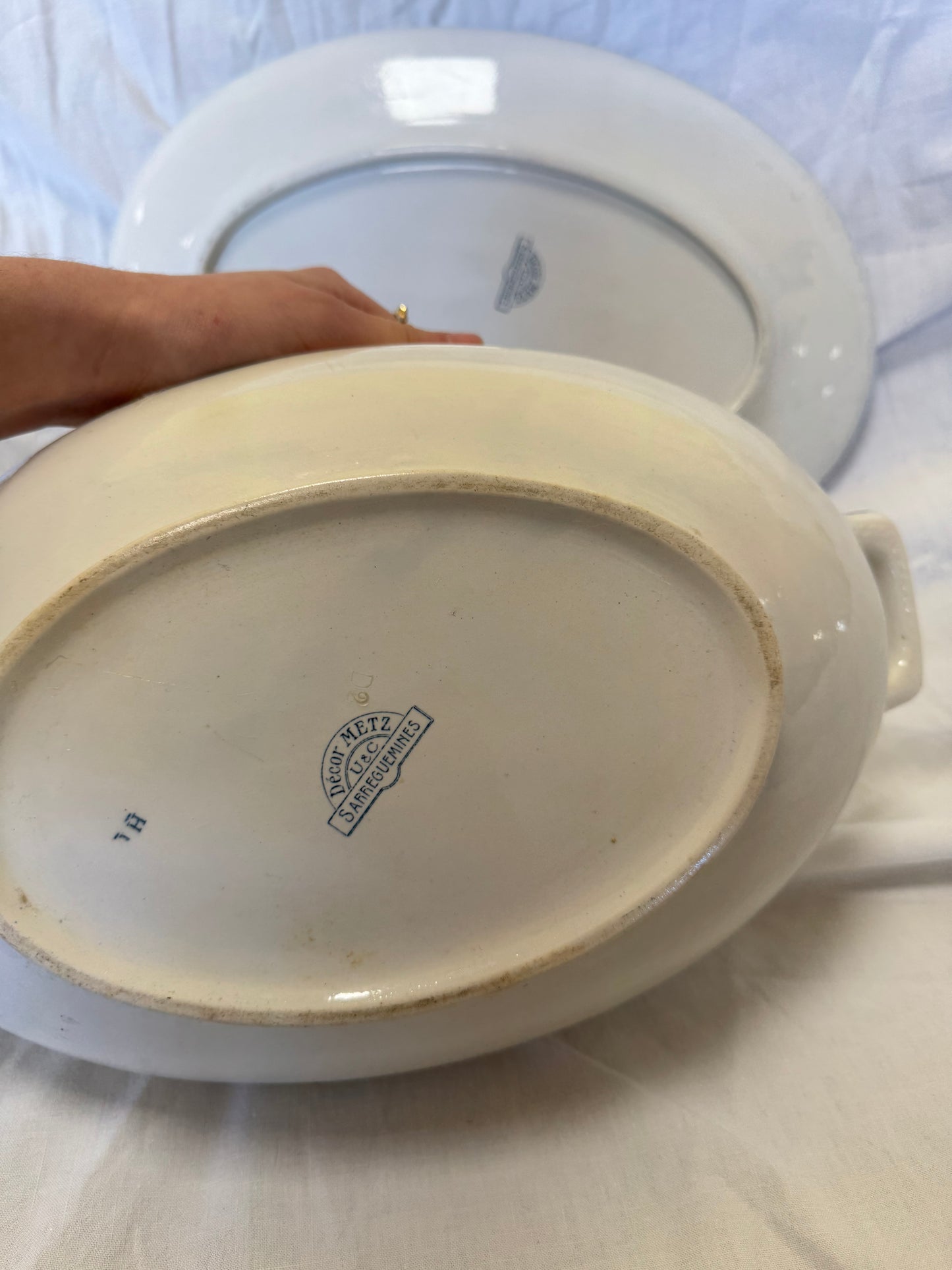Soupière en porcelaine