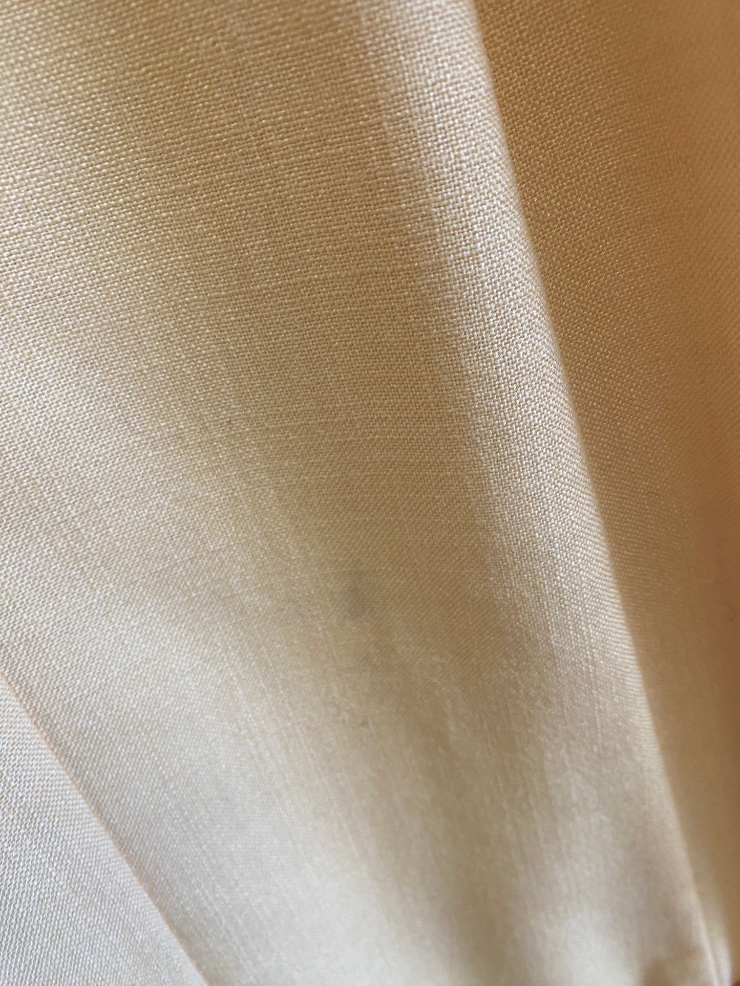 Robe jaune 80s