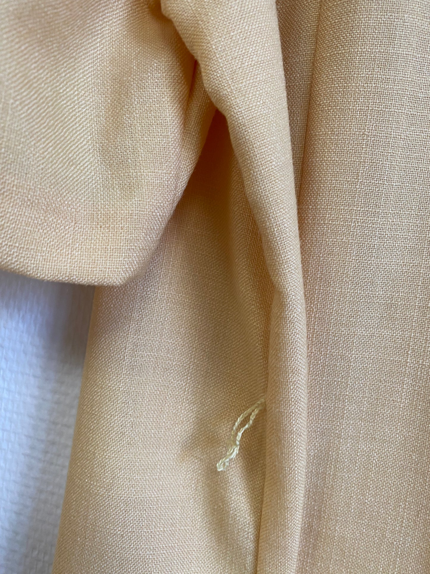 Robe jaune 80s