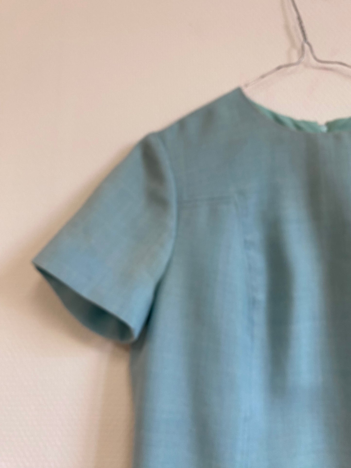 Robe courte bleu