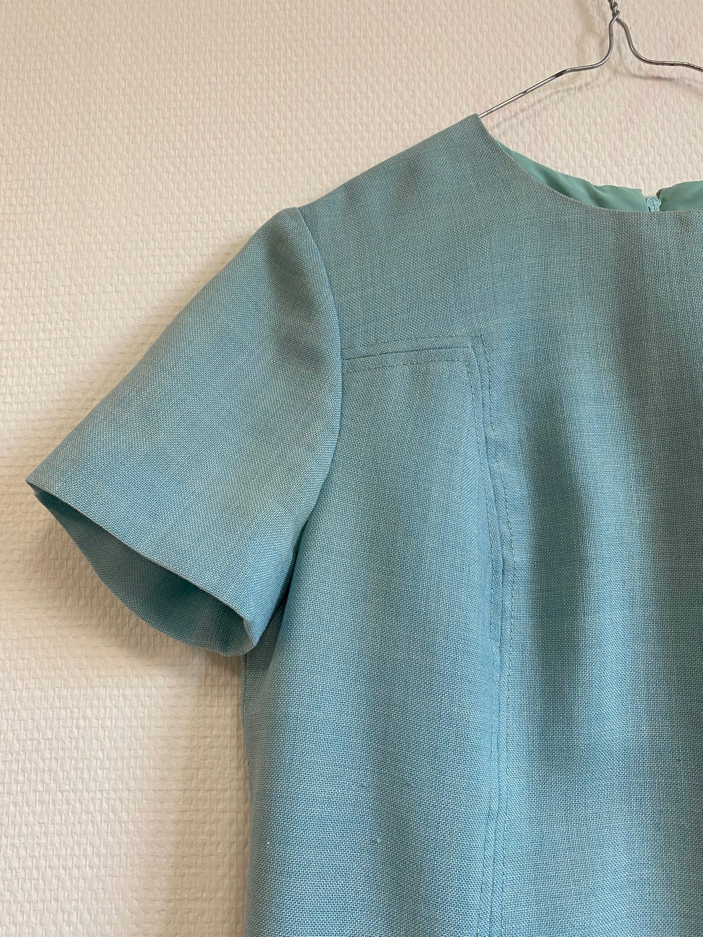 Robe courte bleu