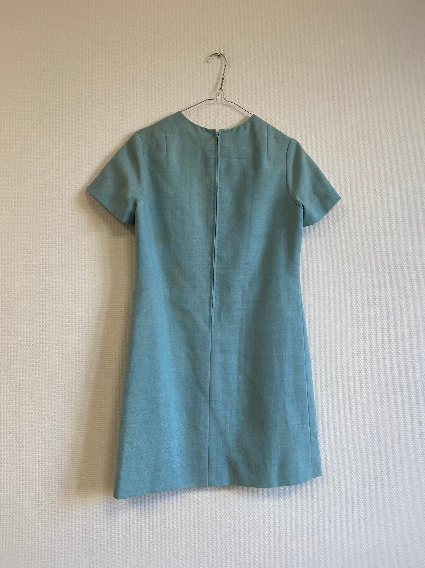 Robe courte bleu
