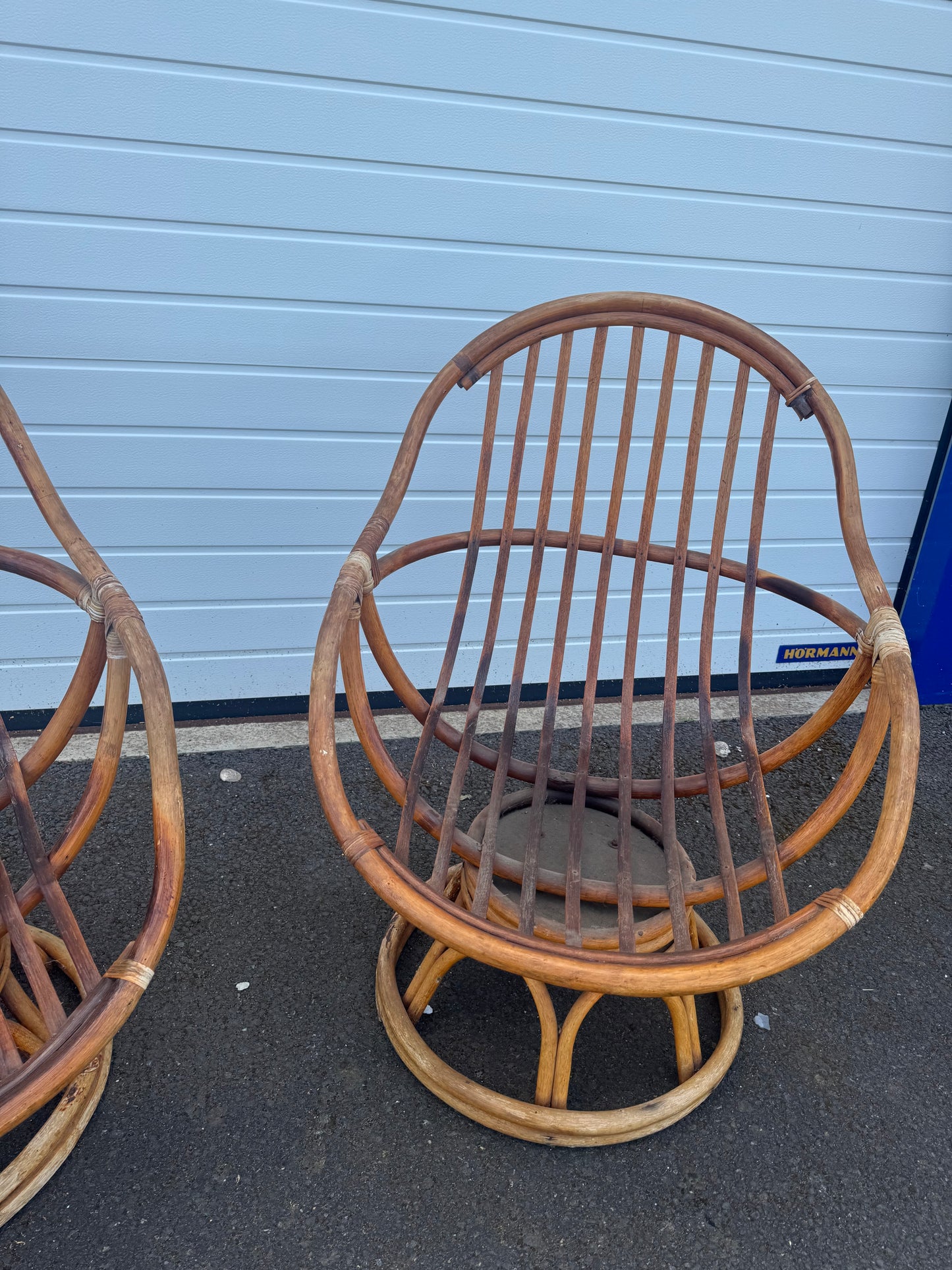Fauteuils en rotin