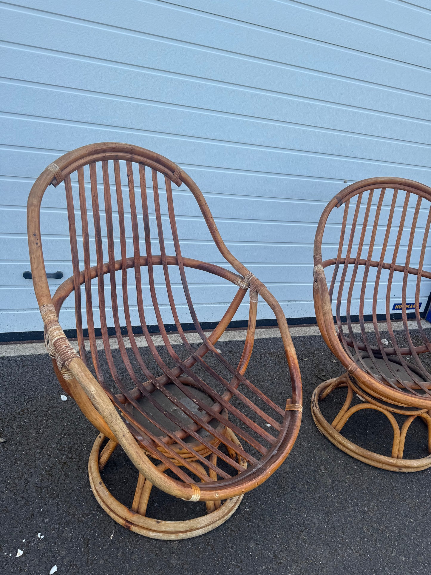 Fauteuils en rotin