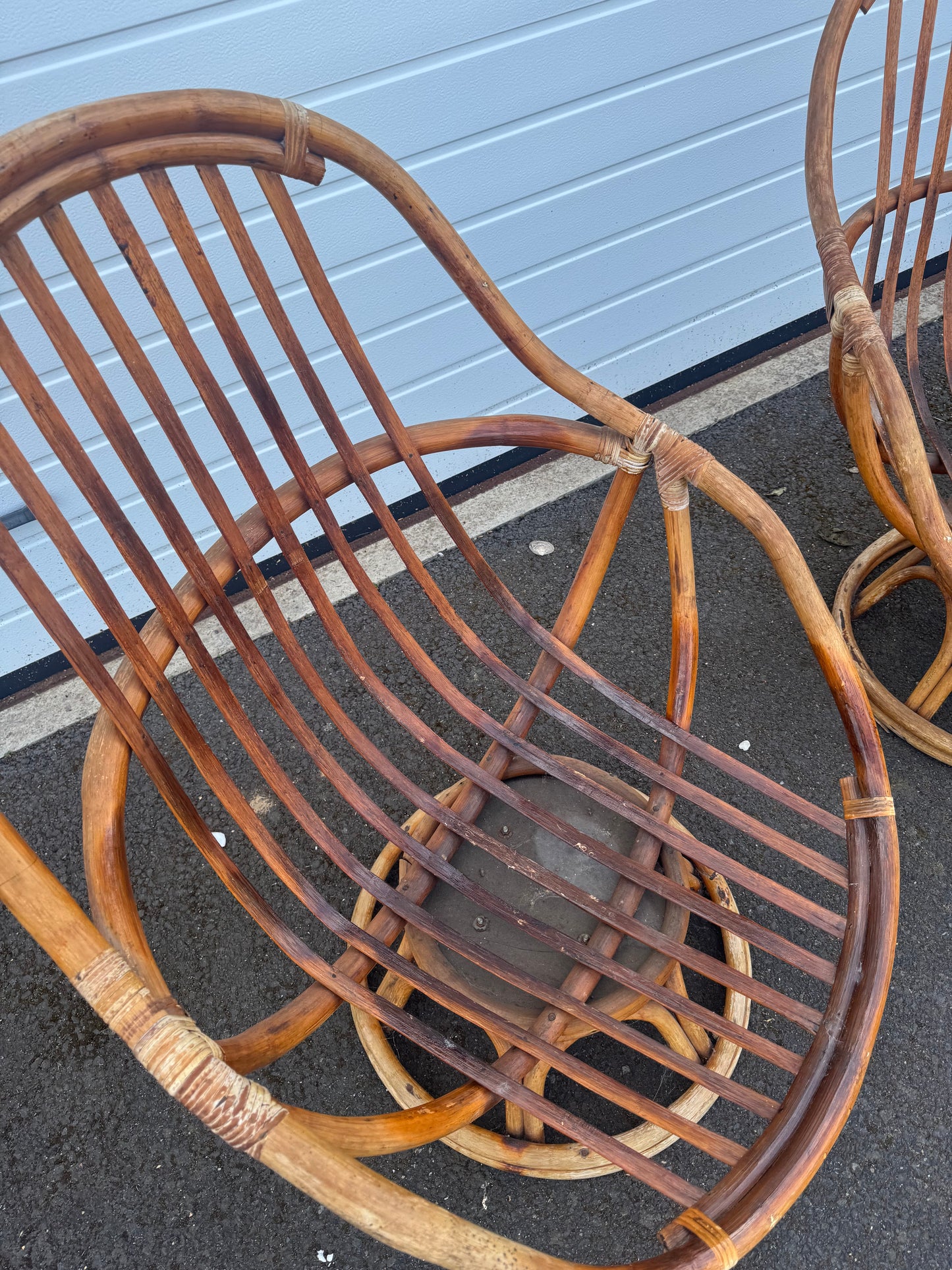 Fauteuils en rotin