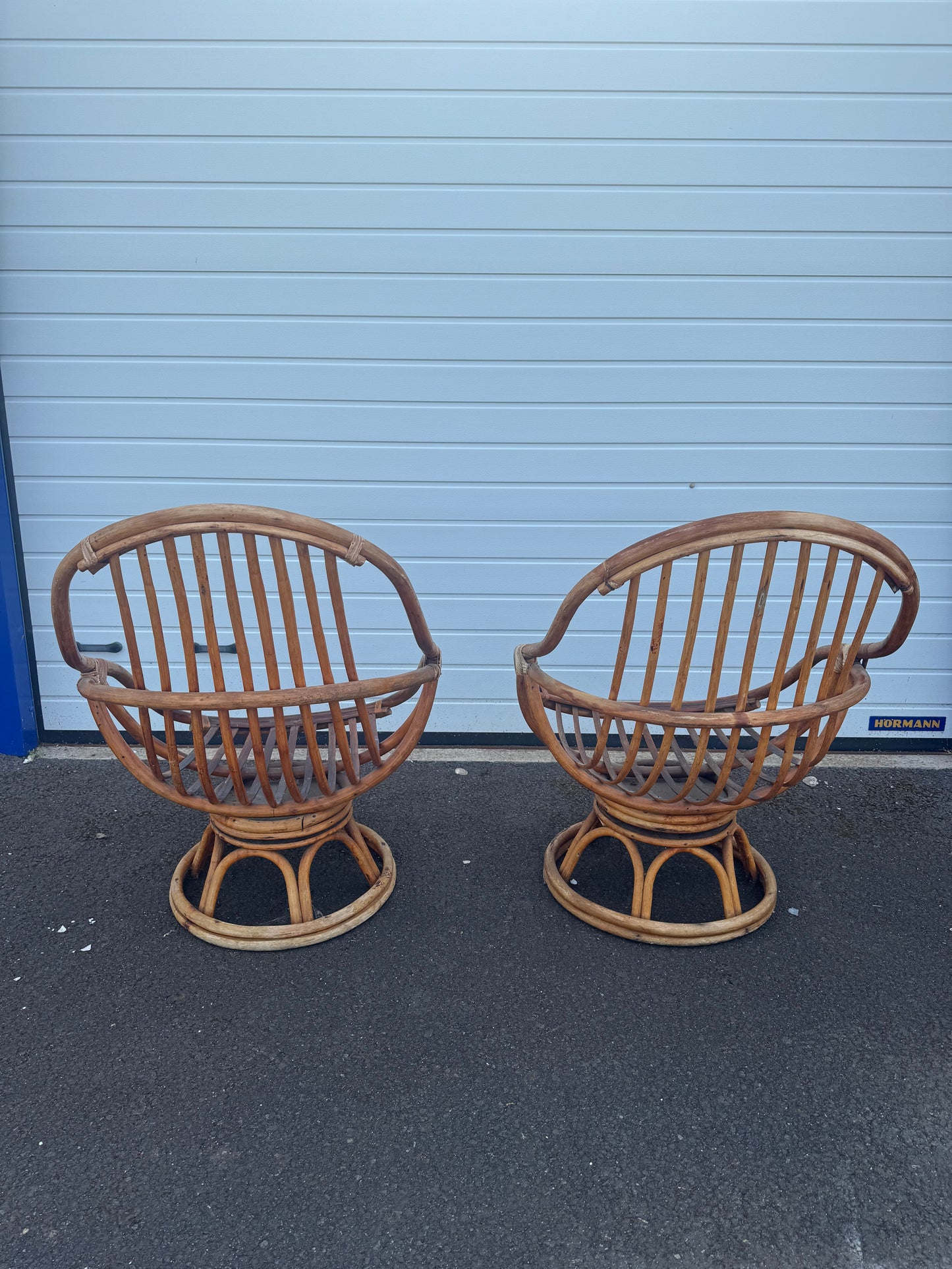 Fauteuils en rotin