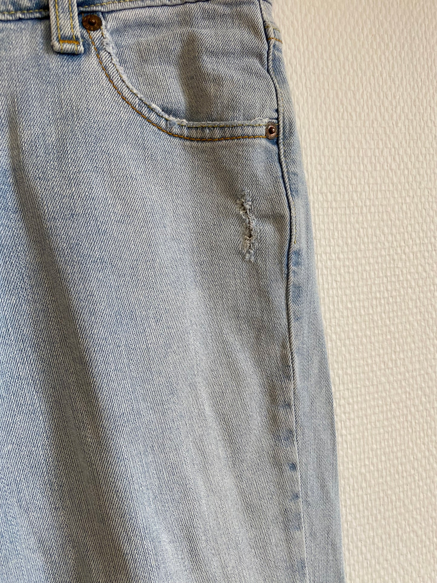 Jean bootcut bleu