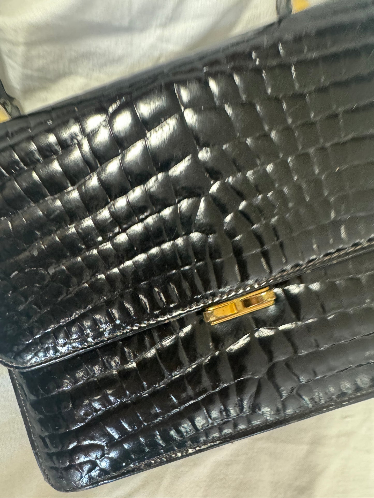 Sac à main vernis