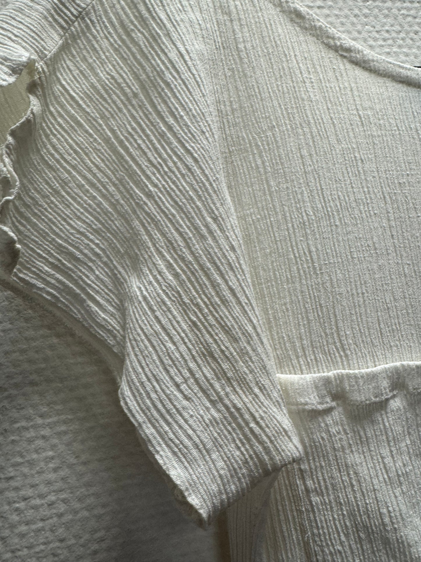 Robe blanche Cacharel