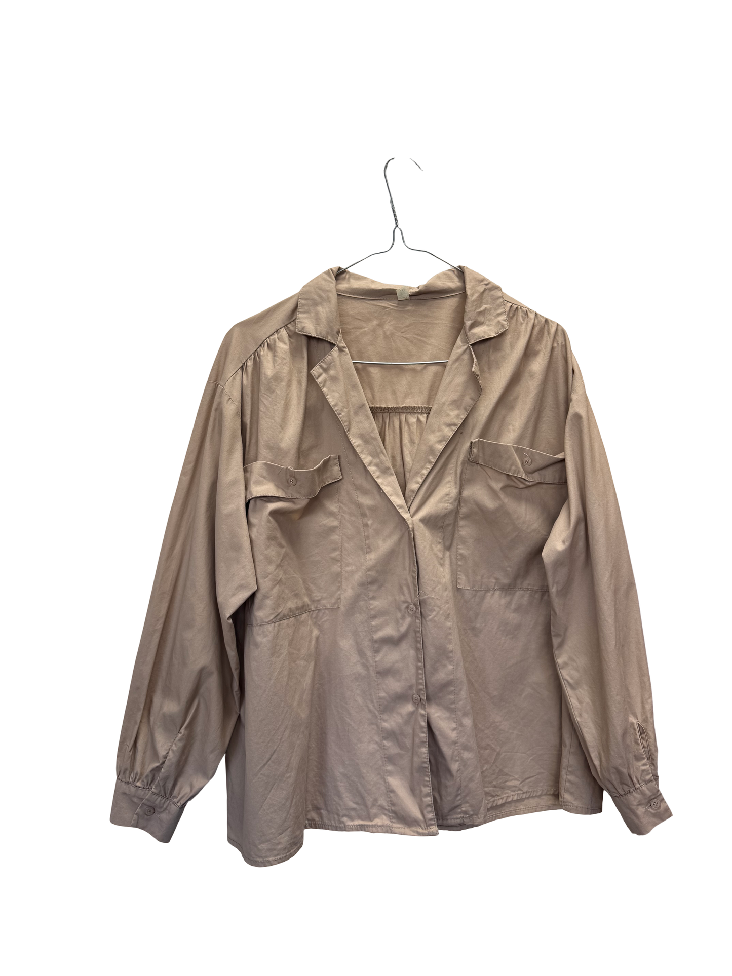 Chemise beige