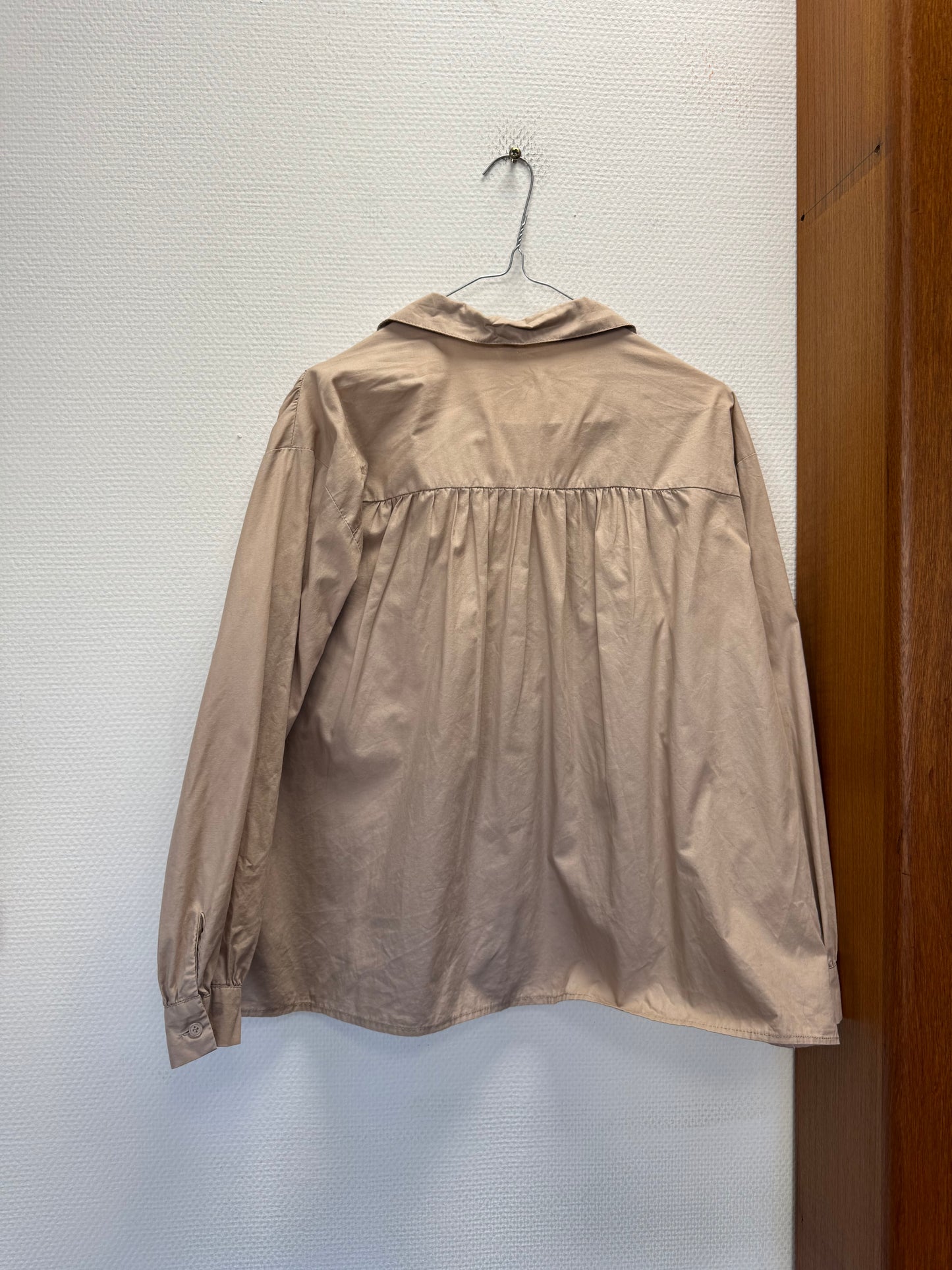 Chemise beige