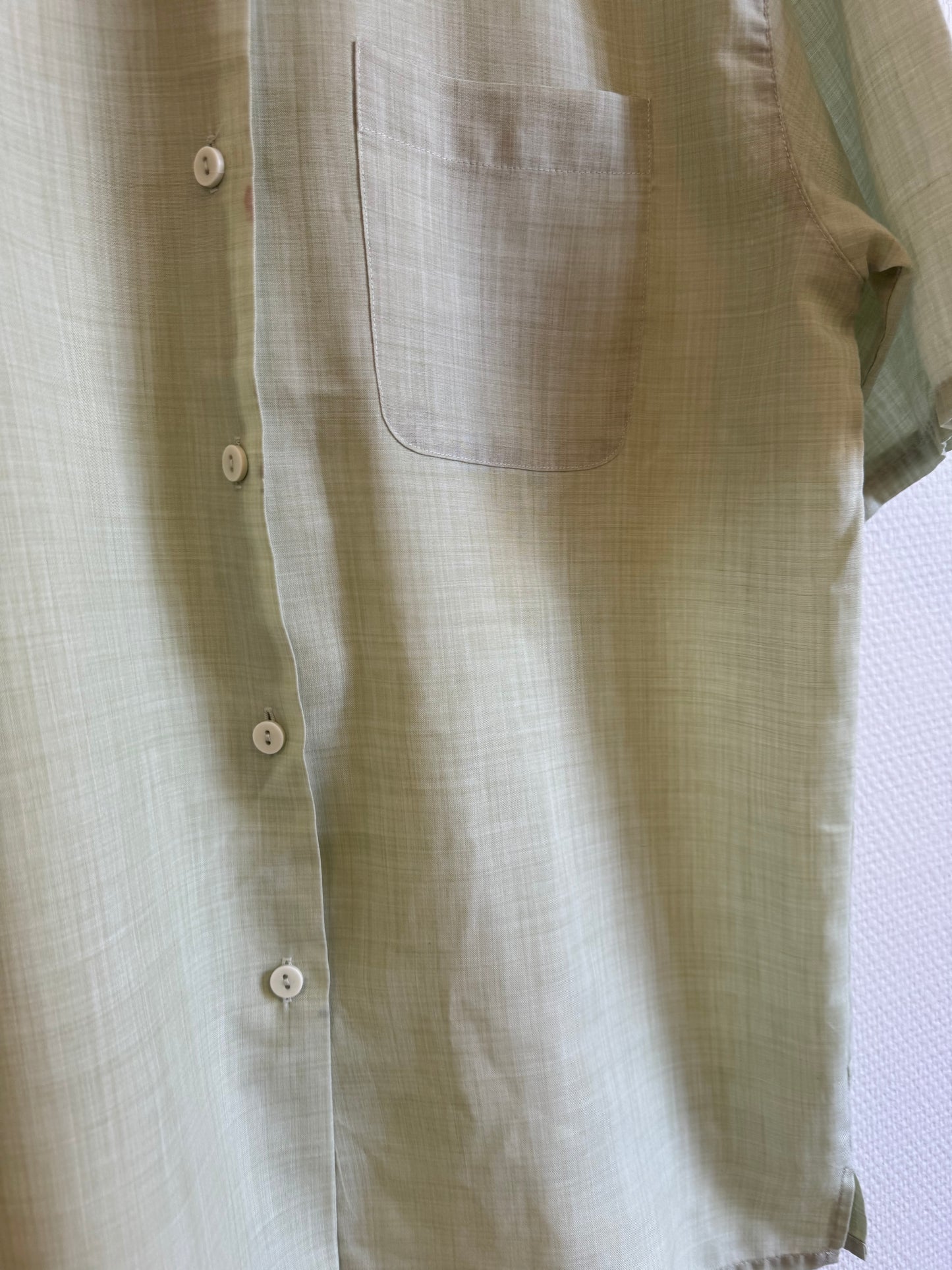 Chemise verte