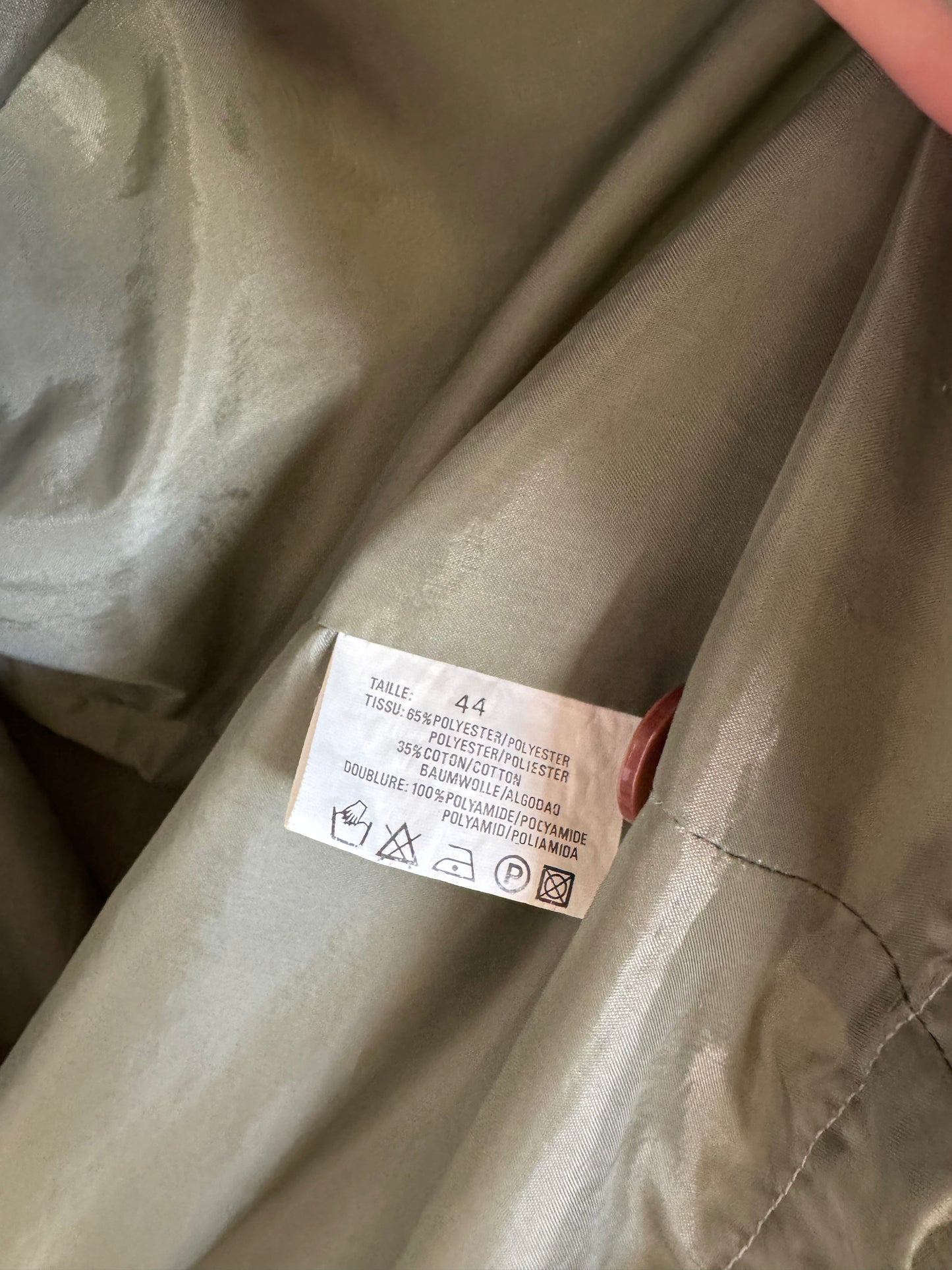 Trench-coat kaki