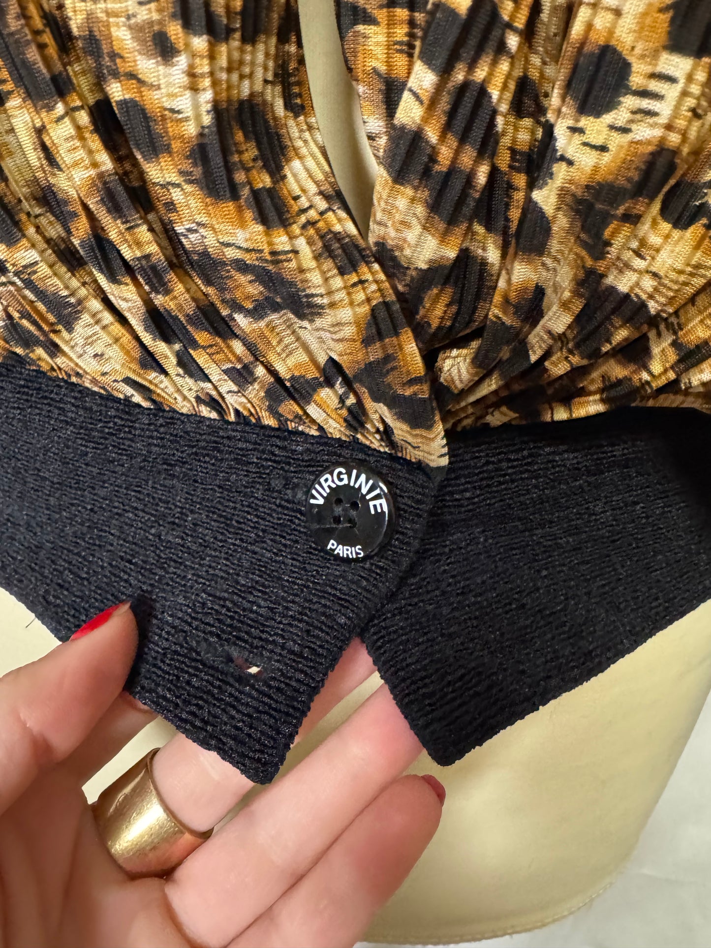 Blouse léopard