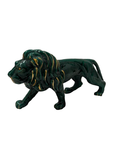 Lion en céramique