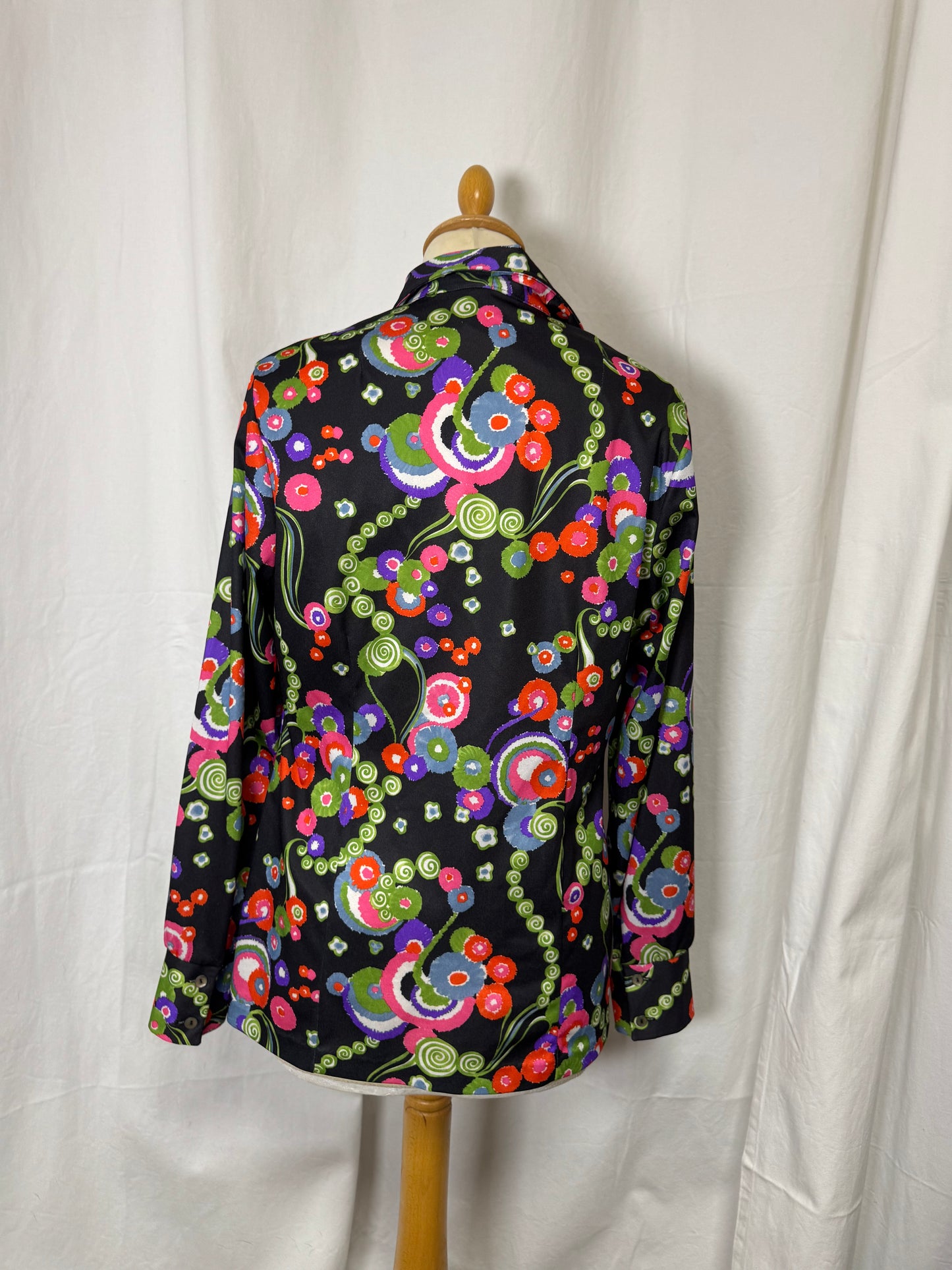 Chemise à motifs 70s