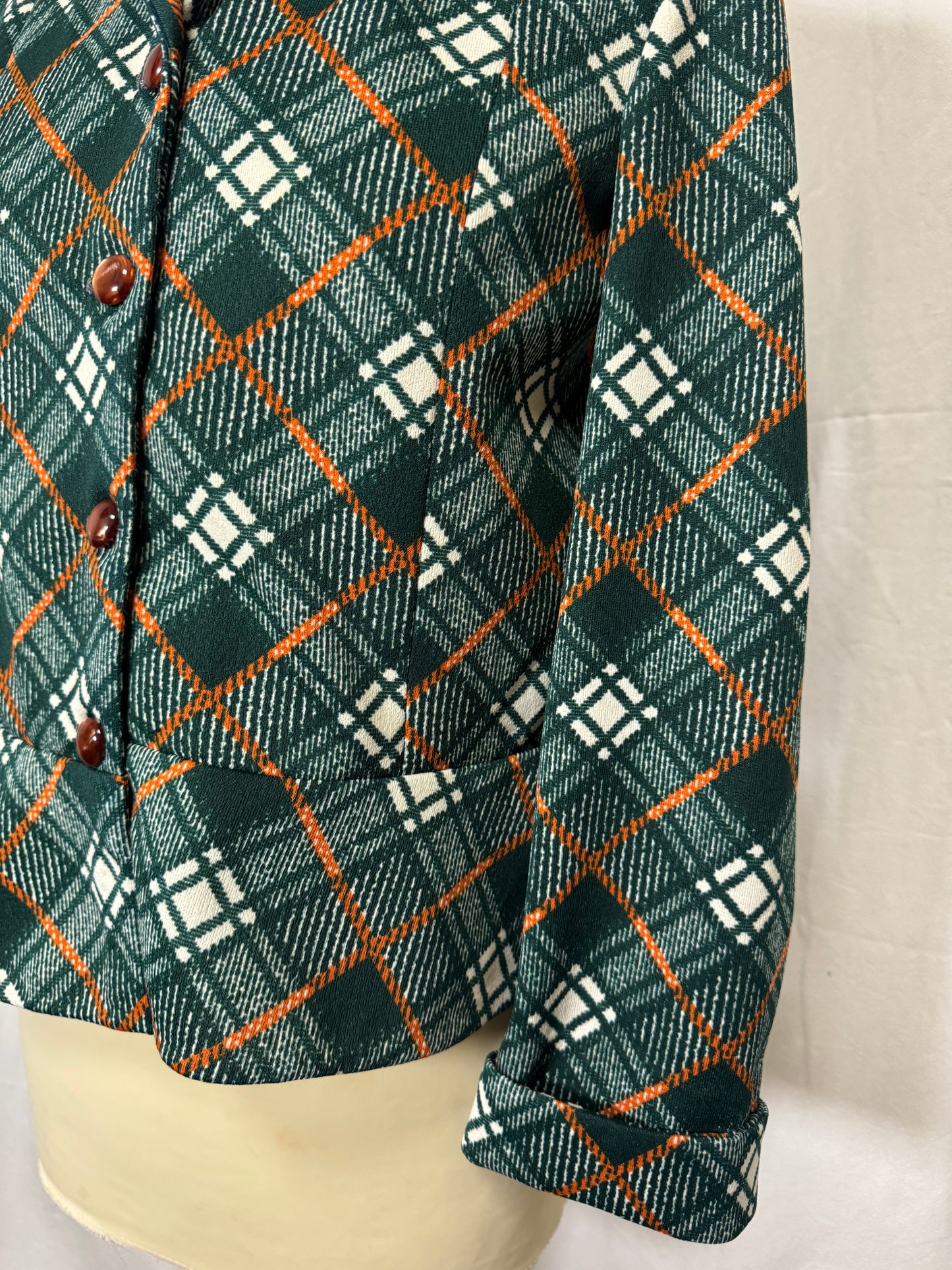 Veste à carreaux