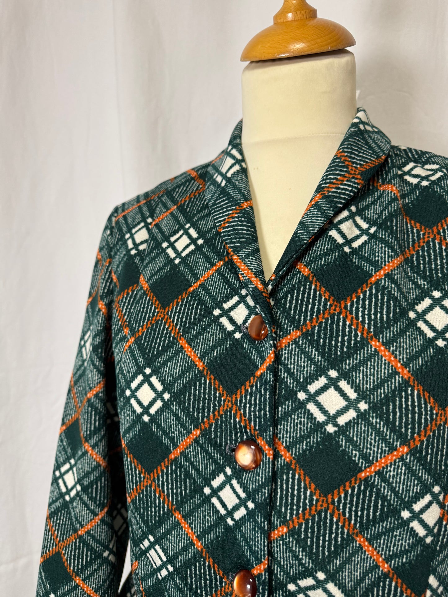 Veste à carreaux
