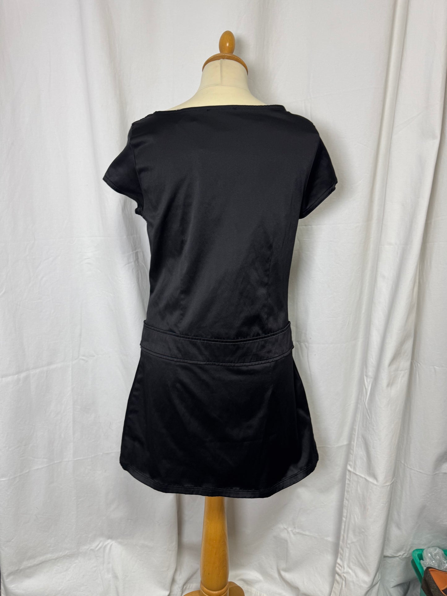 Robe courte noire 90s