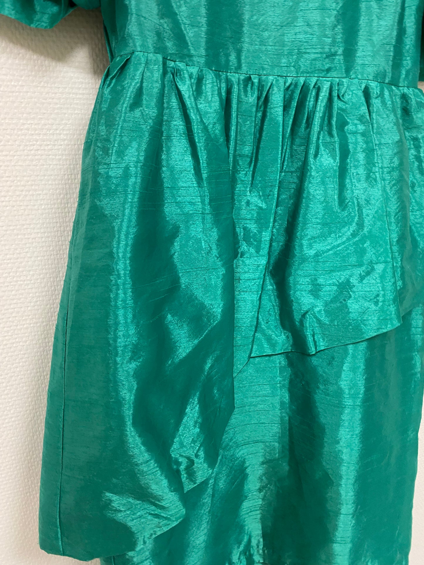 Robe verte 80s