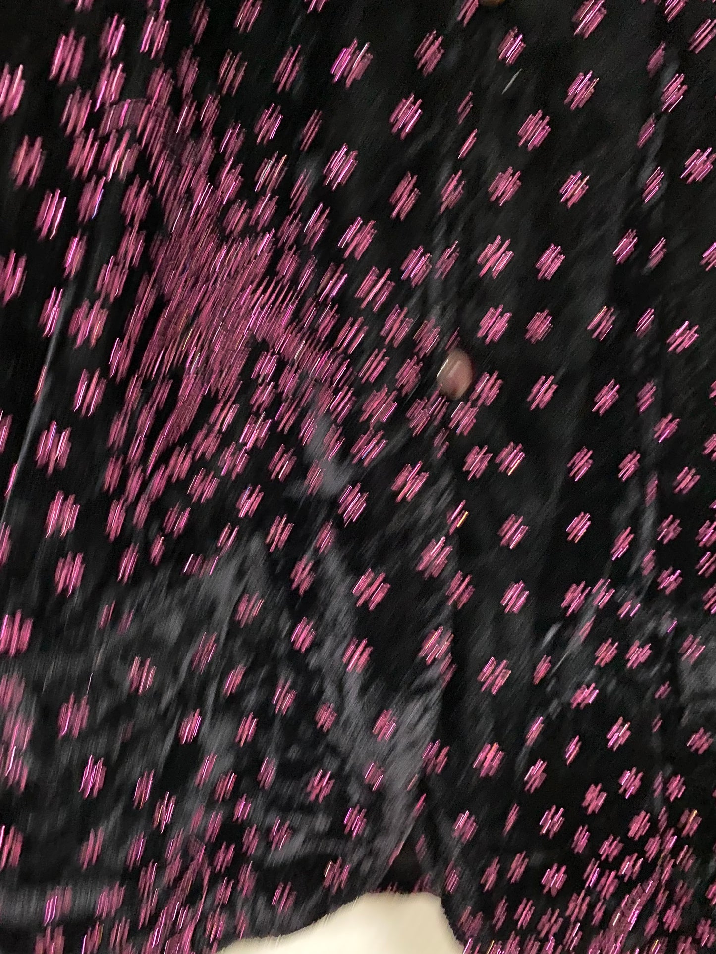 Veste à paillette rose