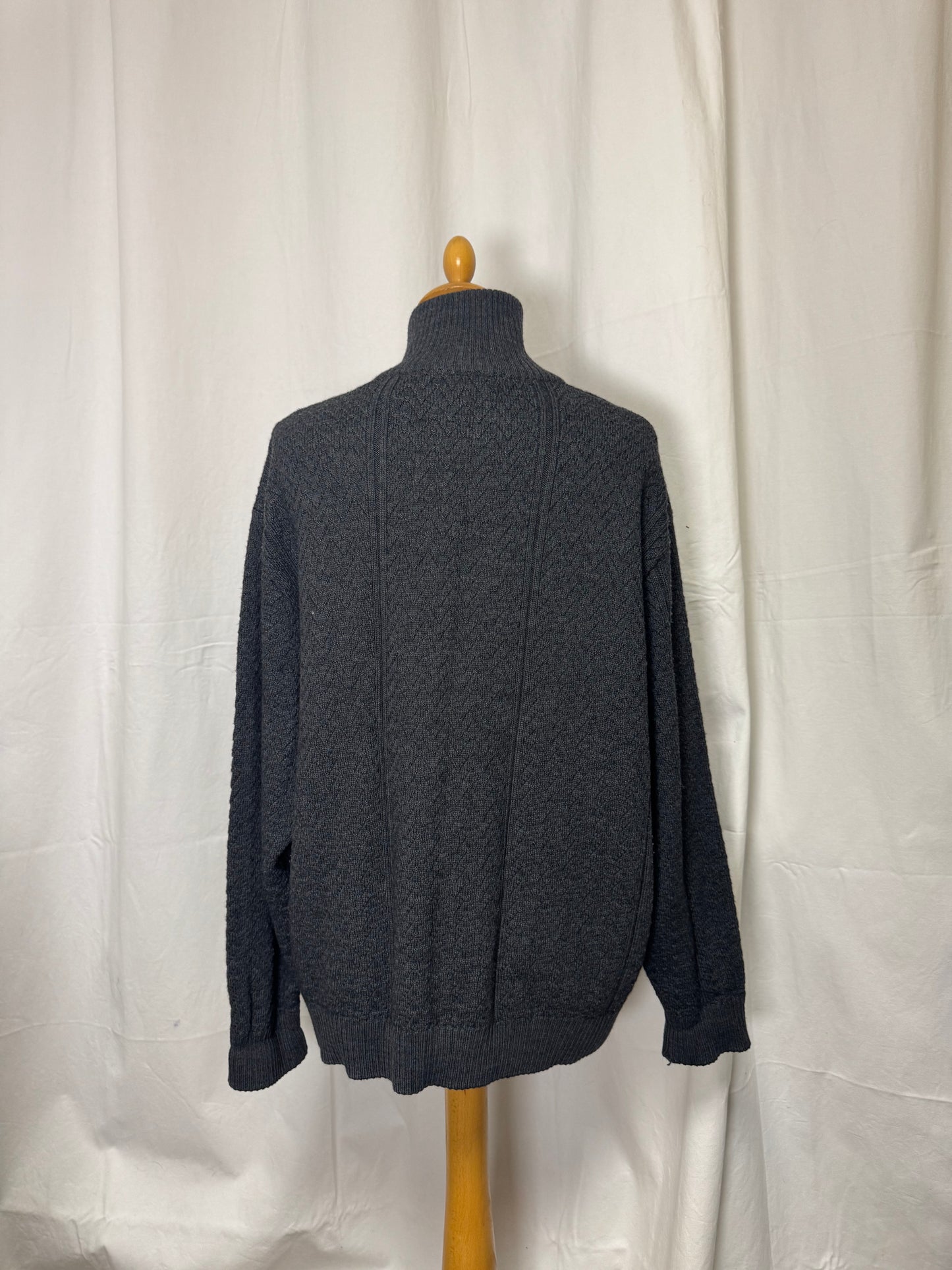 Gilet en laine gris
