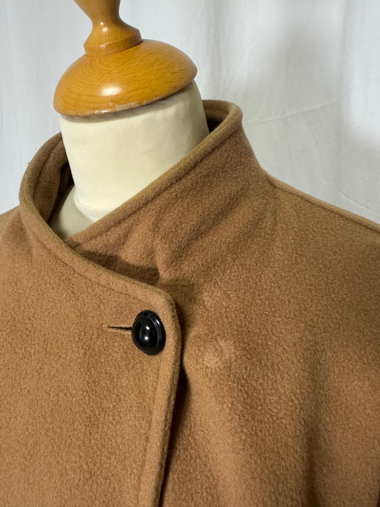 Manteau court marron